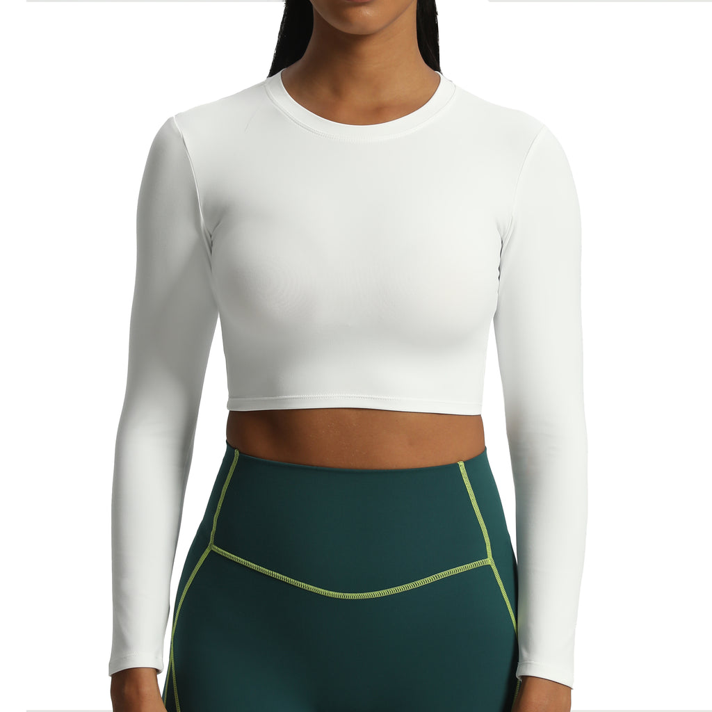 Aoxjox "Long Sleeve" Cropped Crop