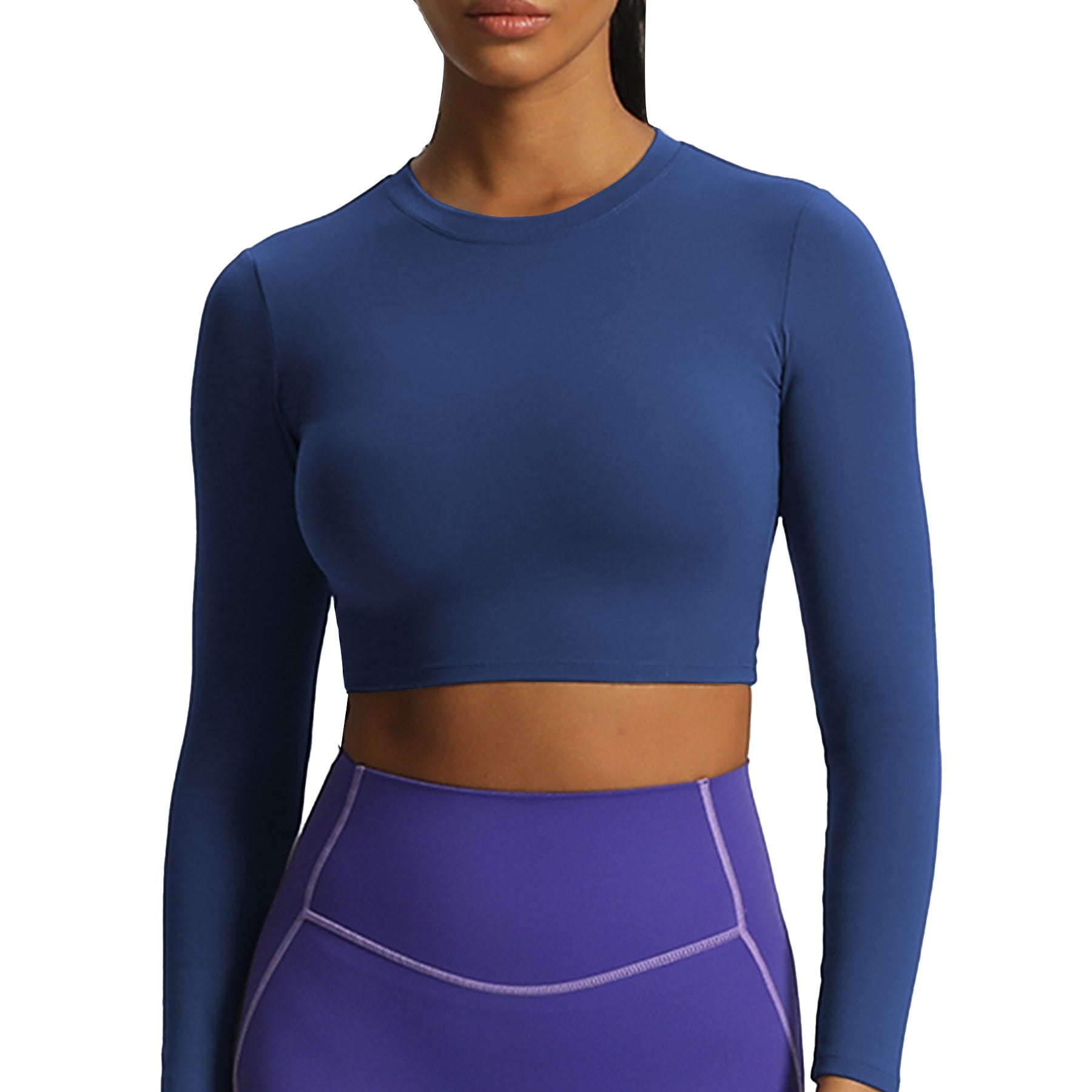 Aoxjox "Long Sleeve" Cropped Crop