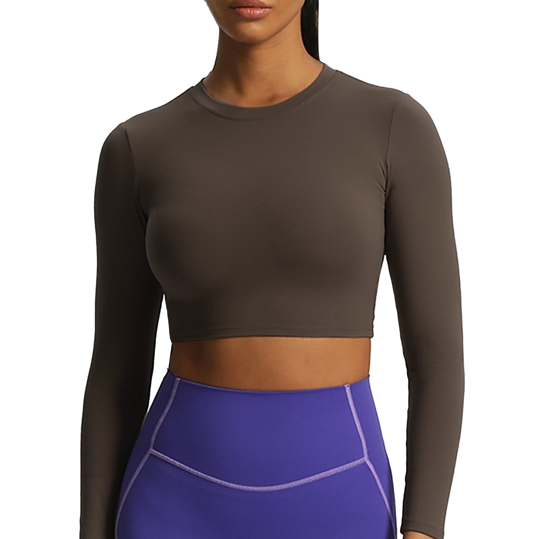 Aoxjox "Long Sleeve" Cropped Crop