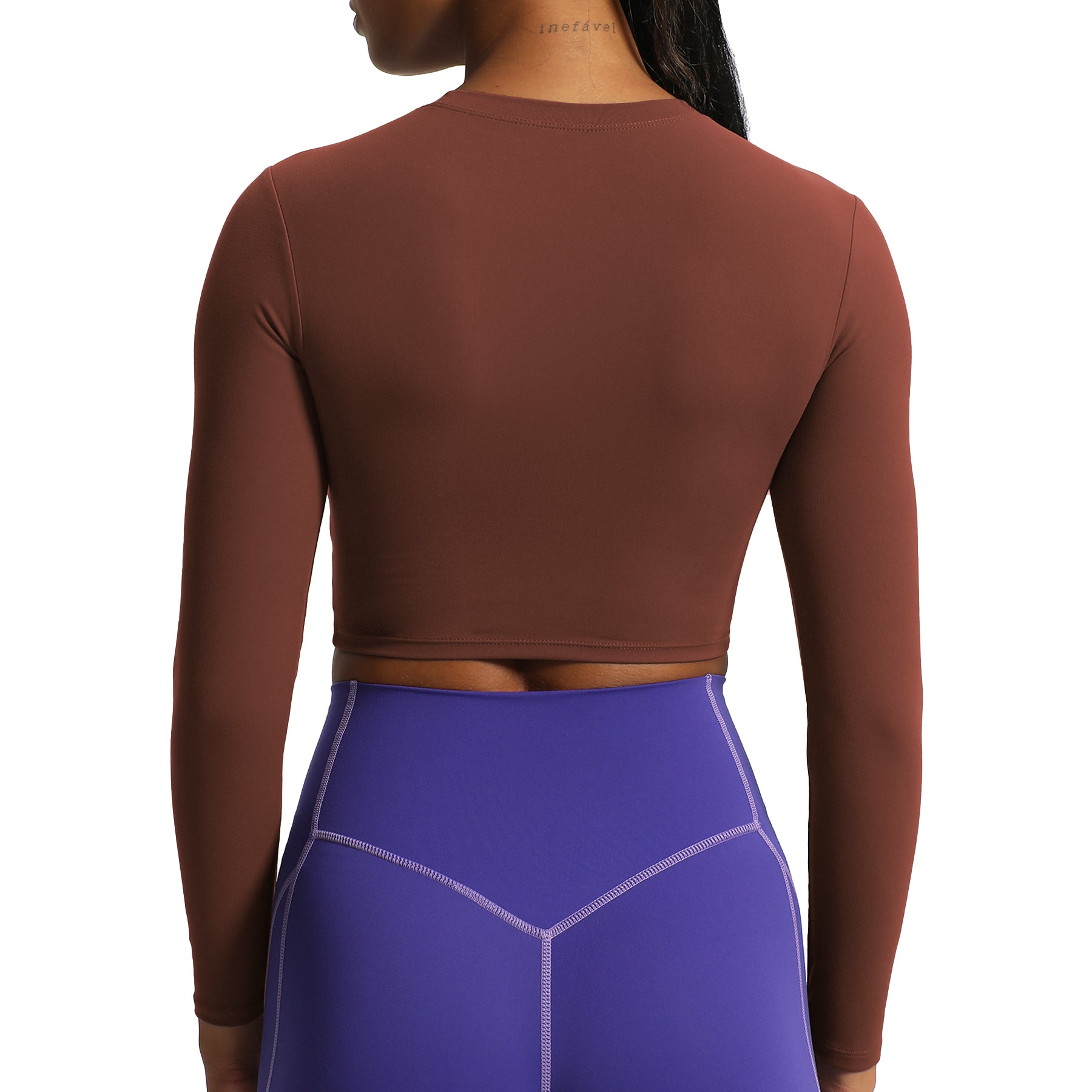 Aoxjox "Long Sleeve" Cropped Crop