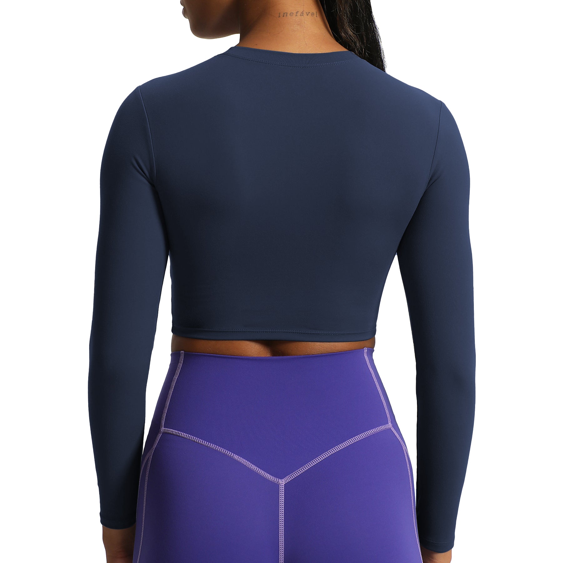 Aoxjox "Long Sleeve" Cropped Crop