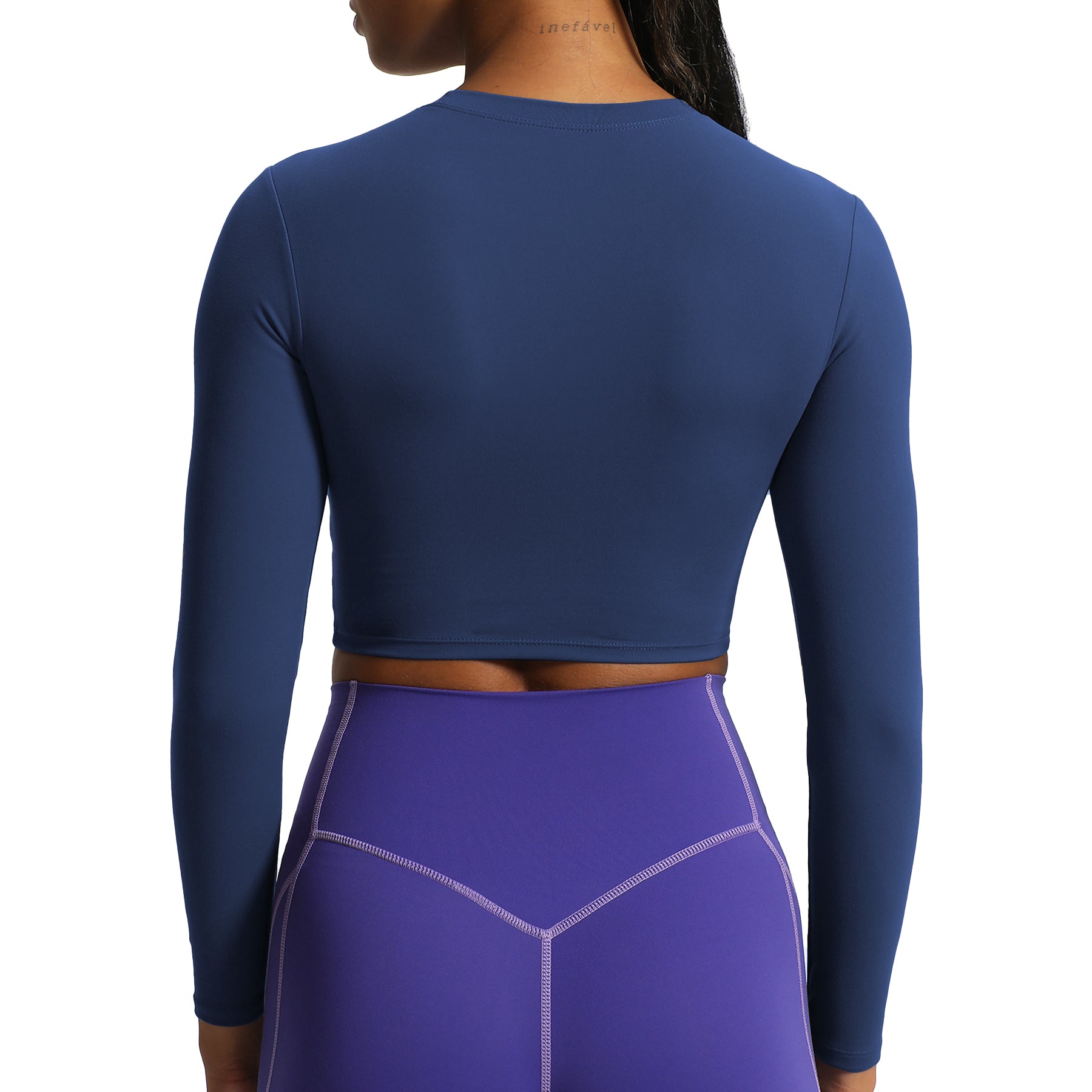 Aoxjox "Long Sleeve" Cropped Crop
