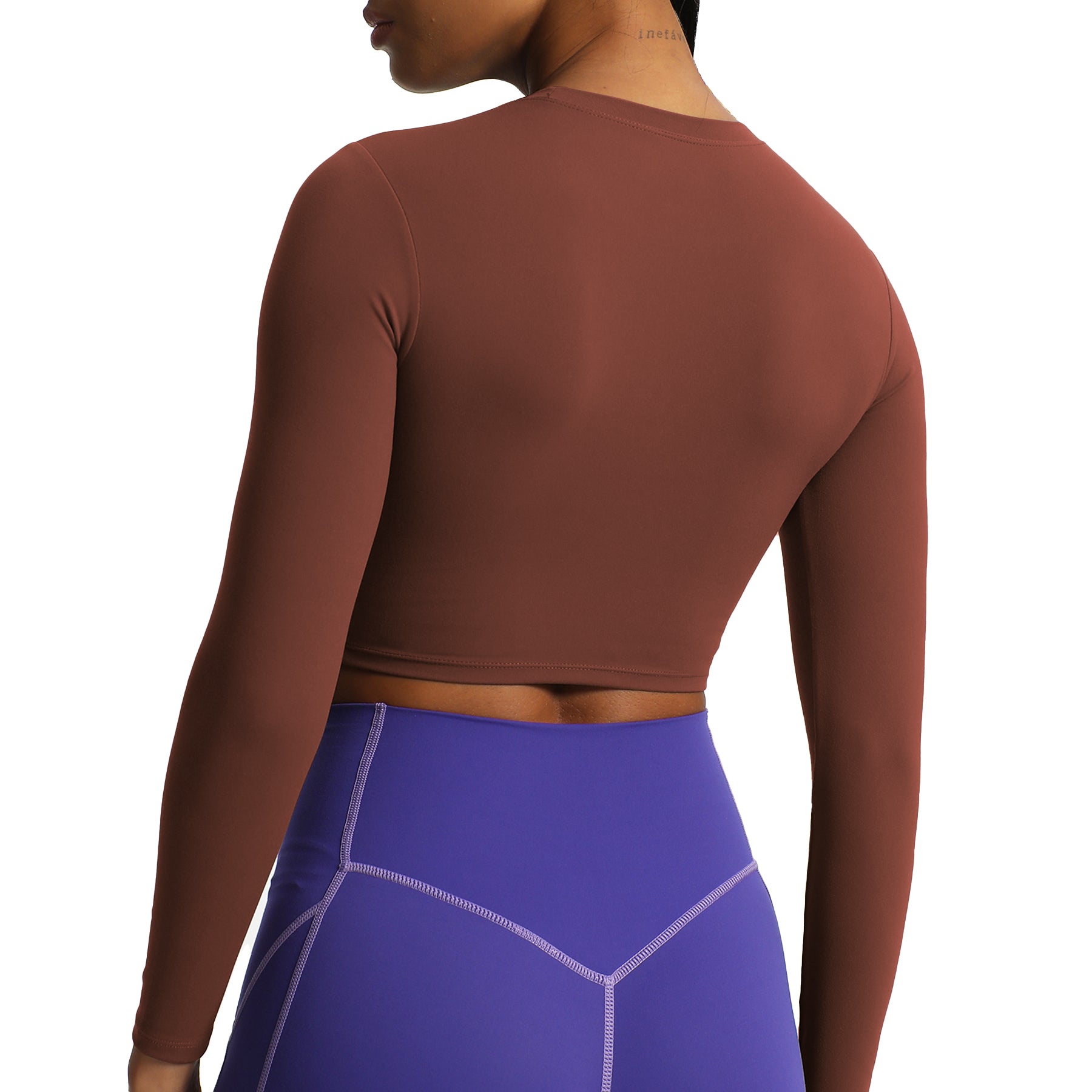 Aoxjox "Long Sleeve" Cropped Crop