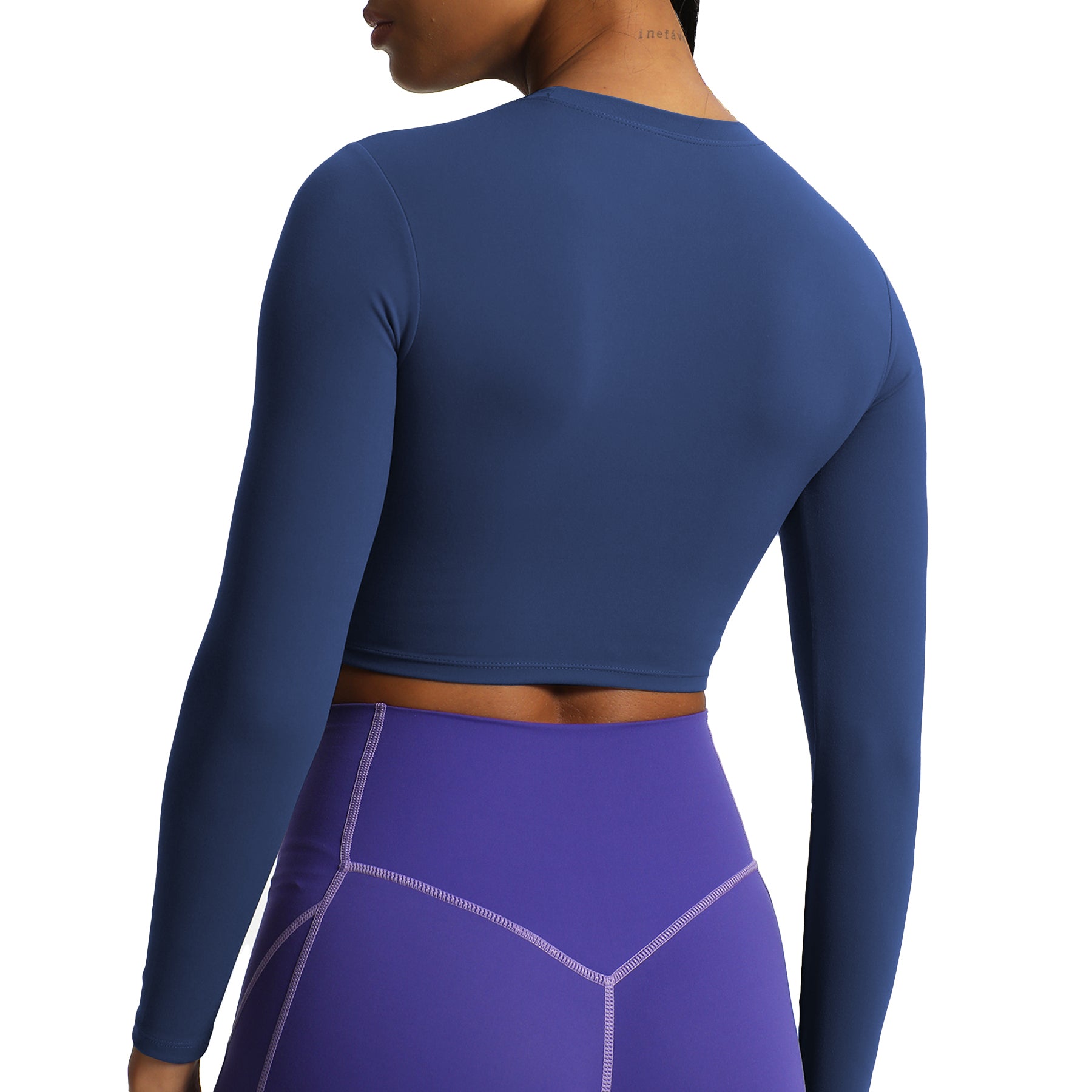 Aoxjox "Long Sleeve" Cropped Crop