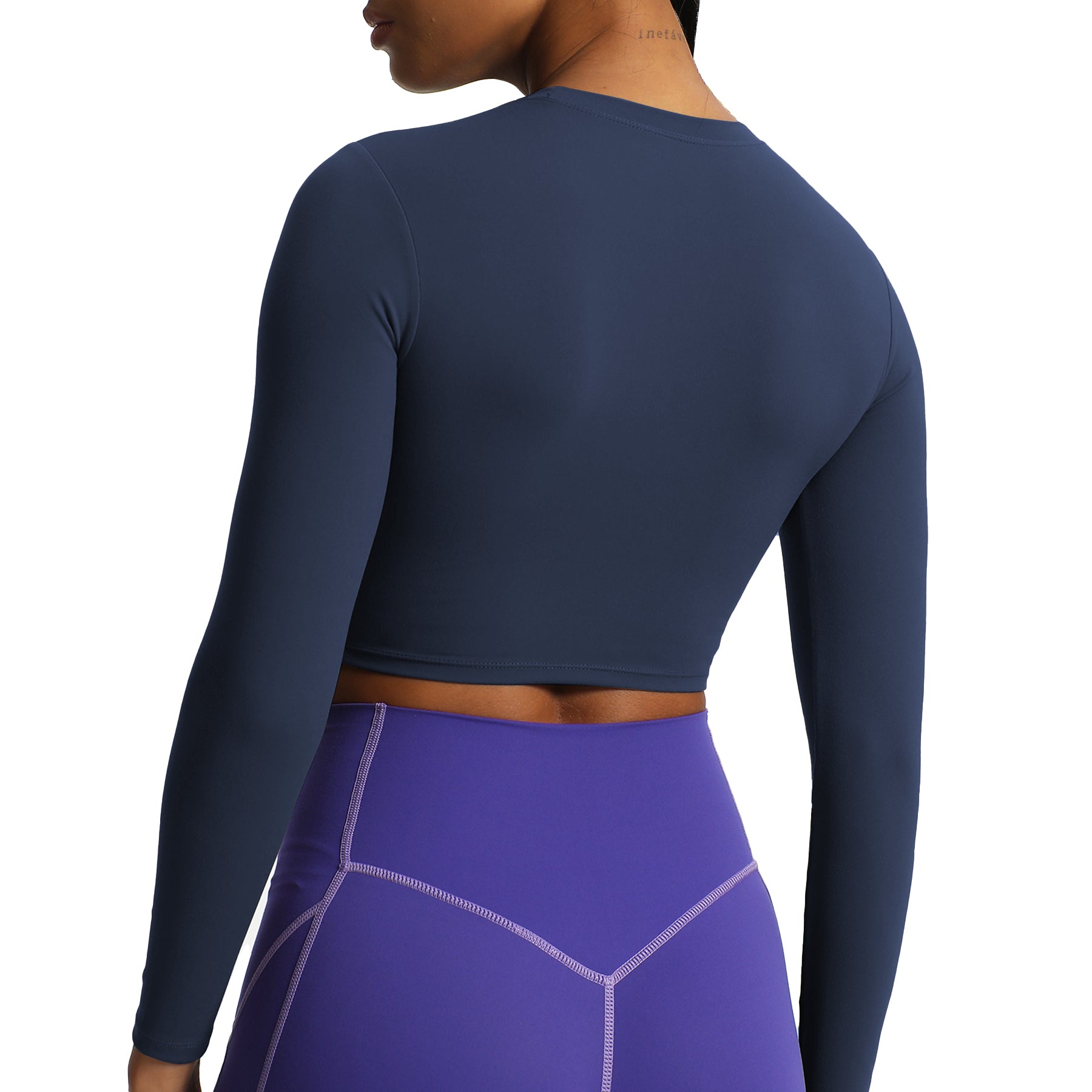 Aoxjox "Long Sleeve" Cropped Crop
