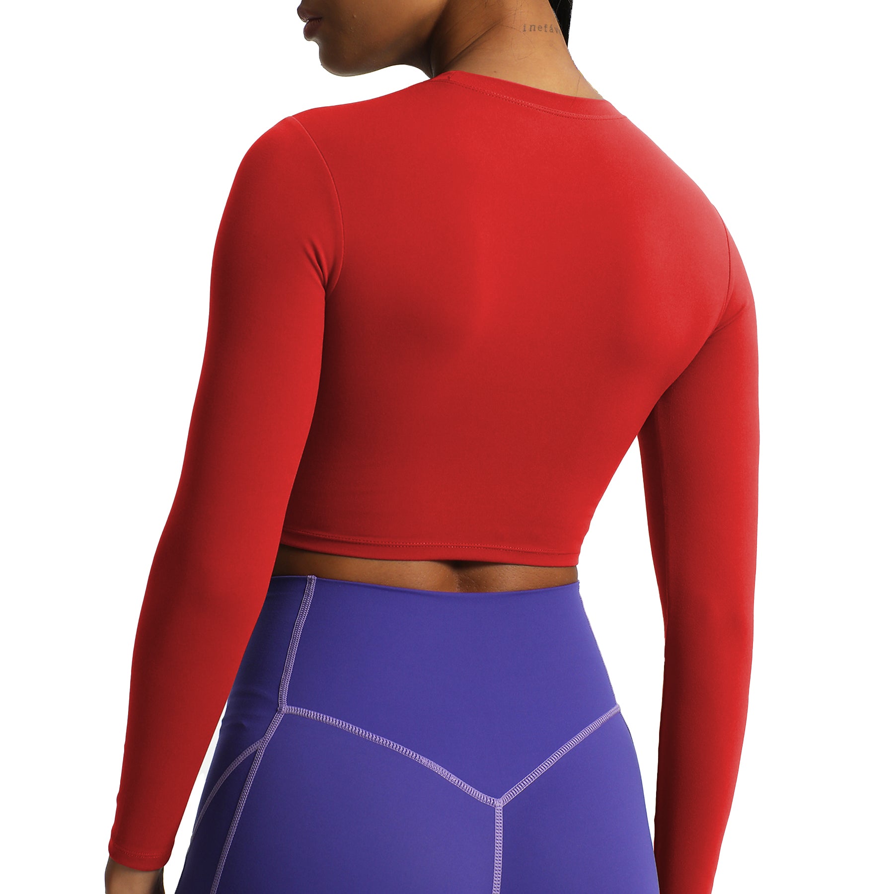 Aoxjox "Long Sleeve" Cropped Crop