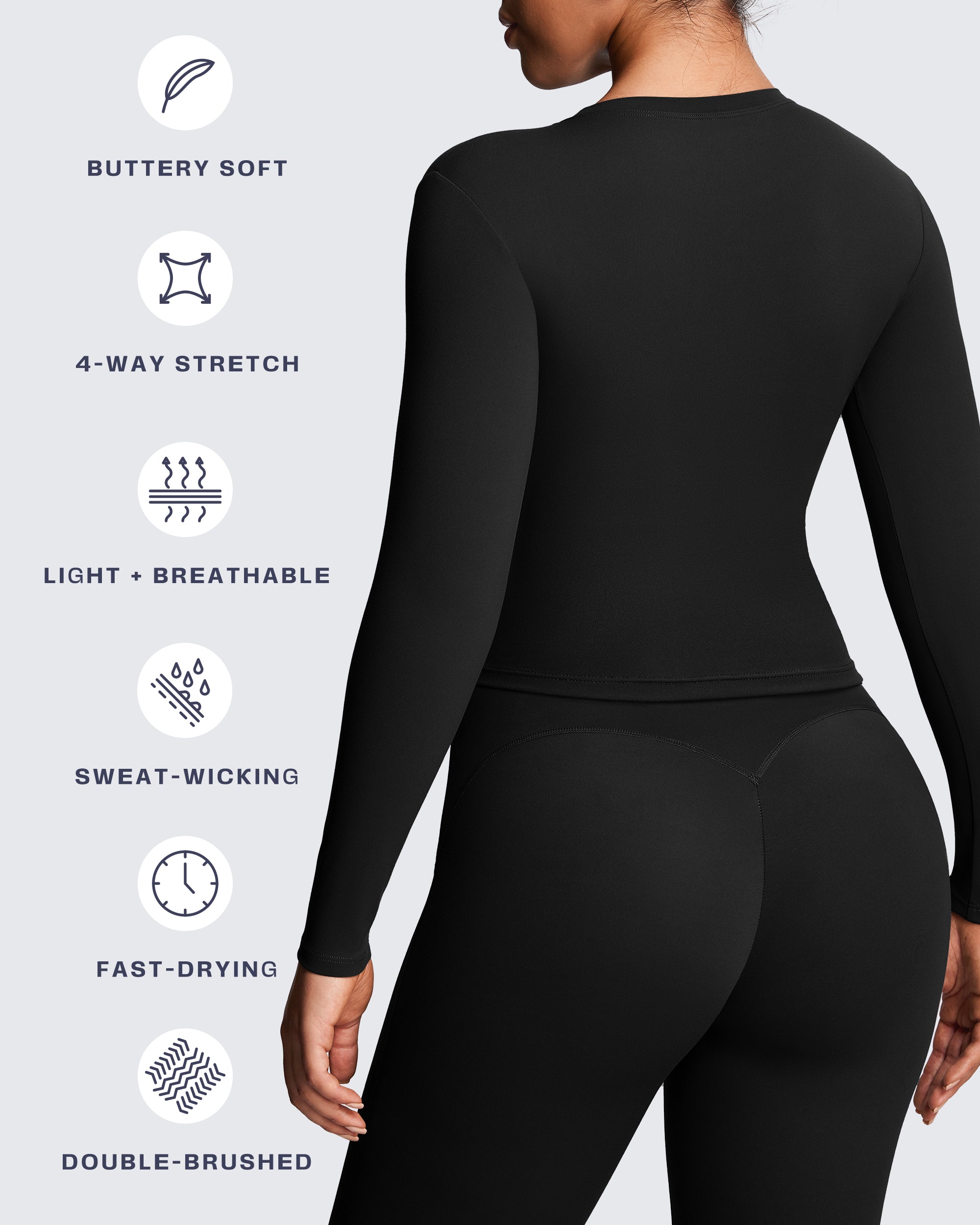 Aoxjox "Long Sleeve"  Top