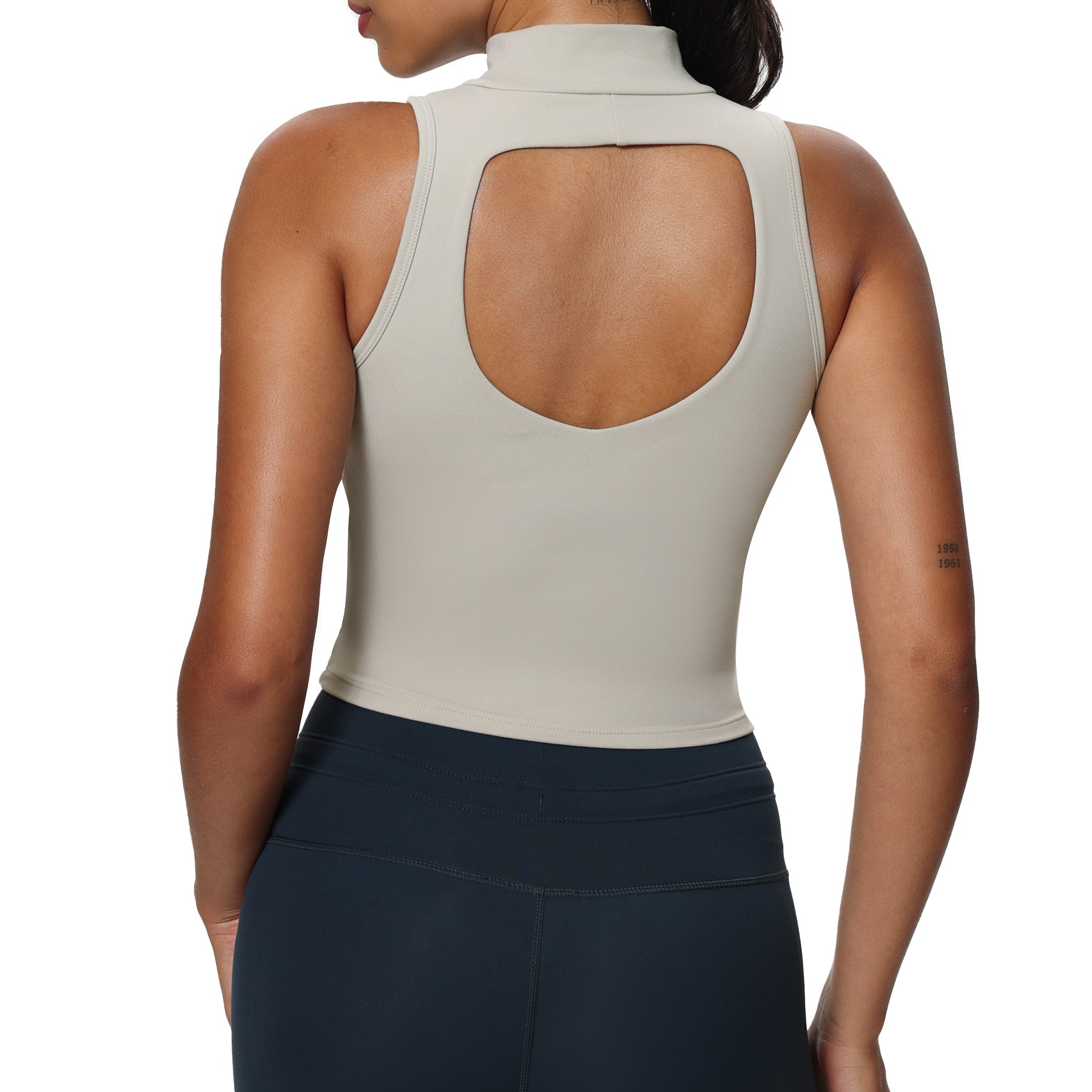 Aoxjox "Kim Cut Out" High-Neck Tank