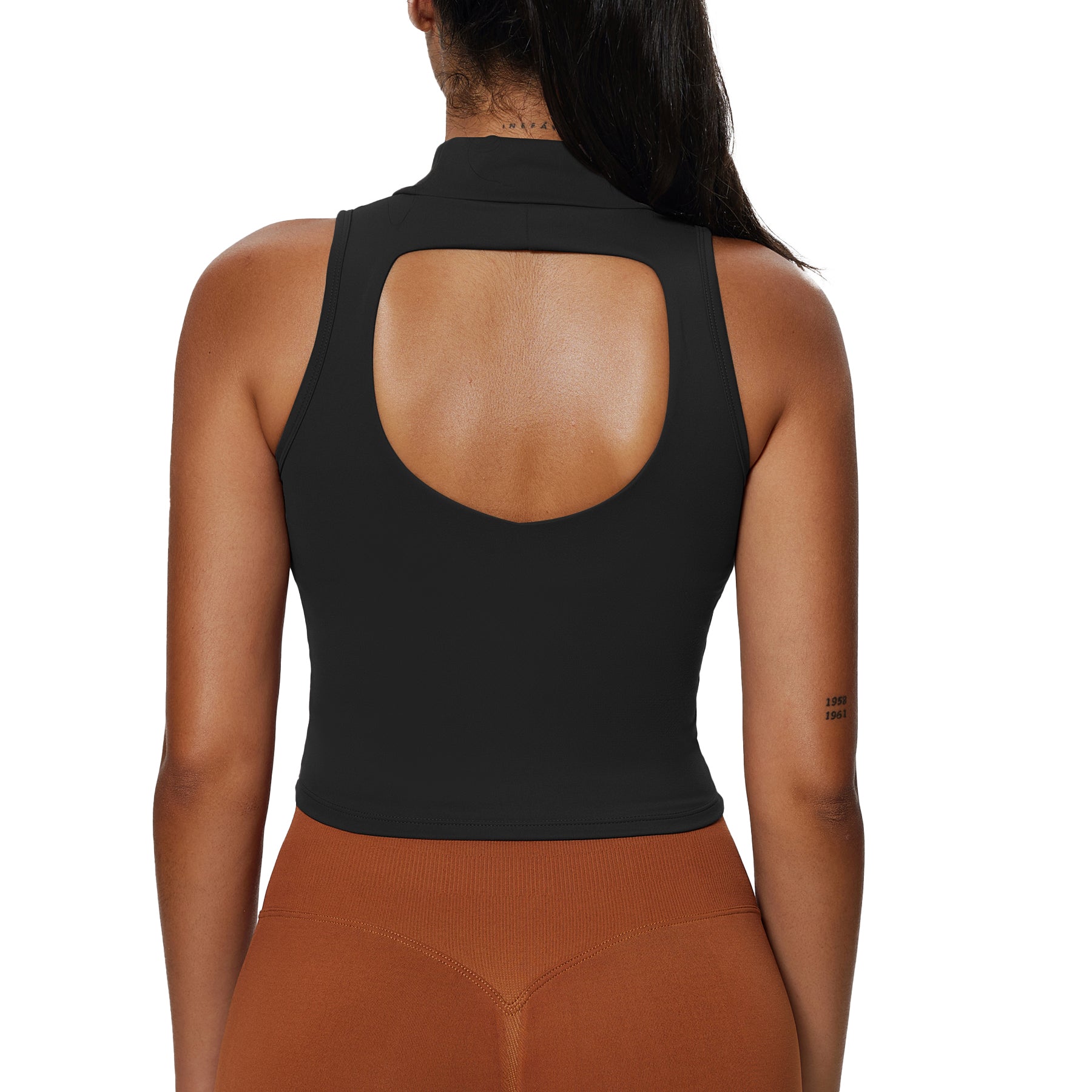 Aoxjox "Kim Cut Out" High-Neck Tank