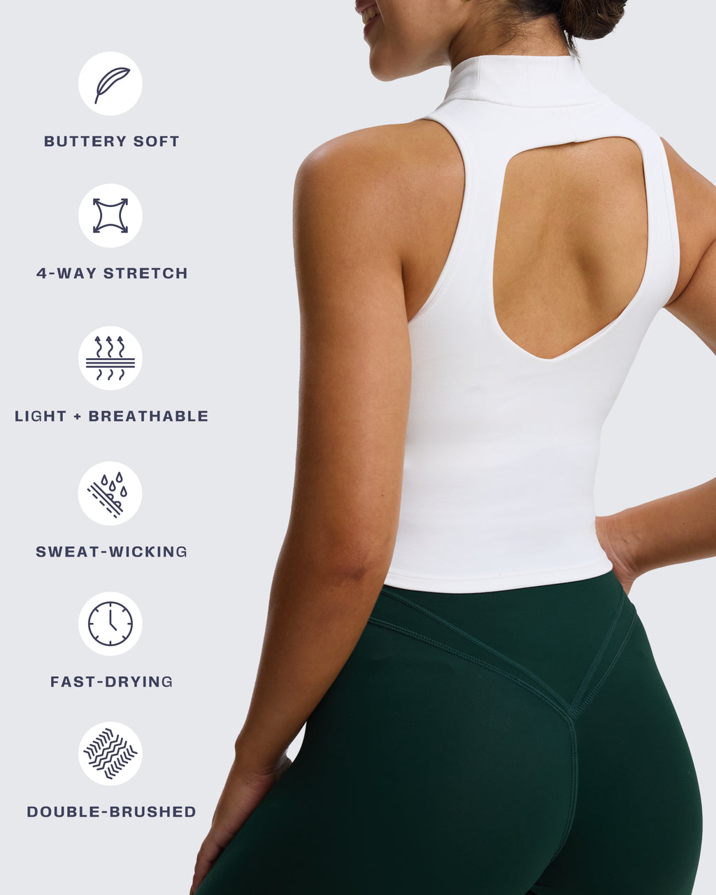 Aoxjox "Kim Cut Out" High-Neck Tank