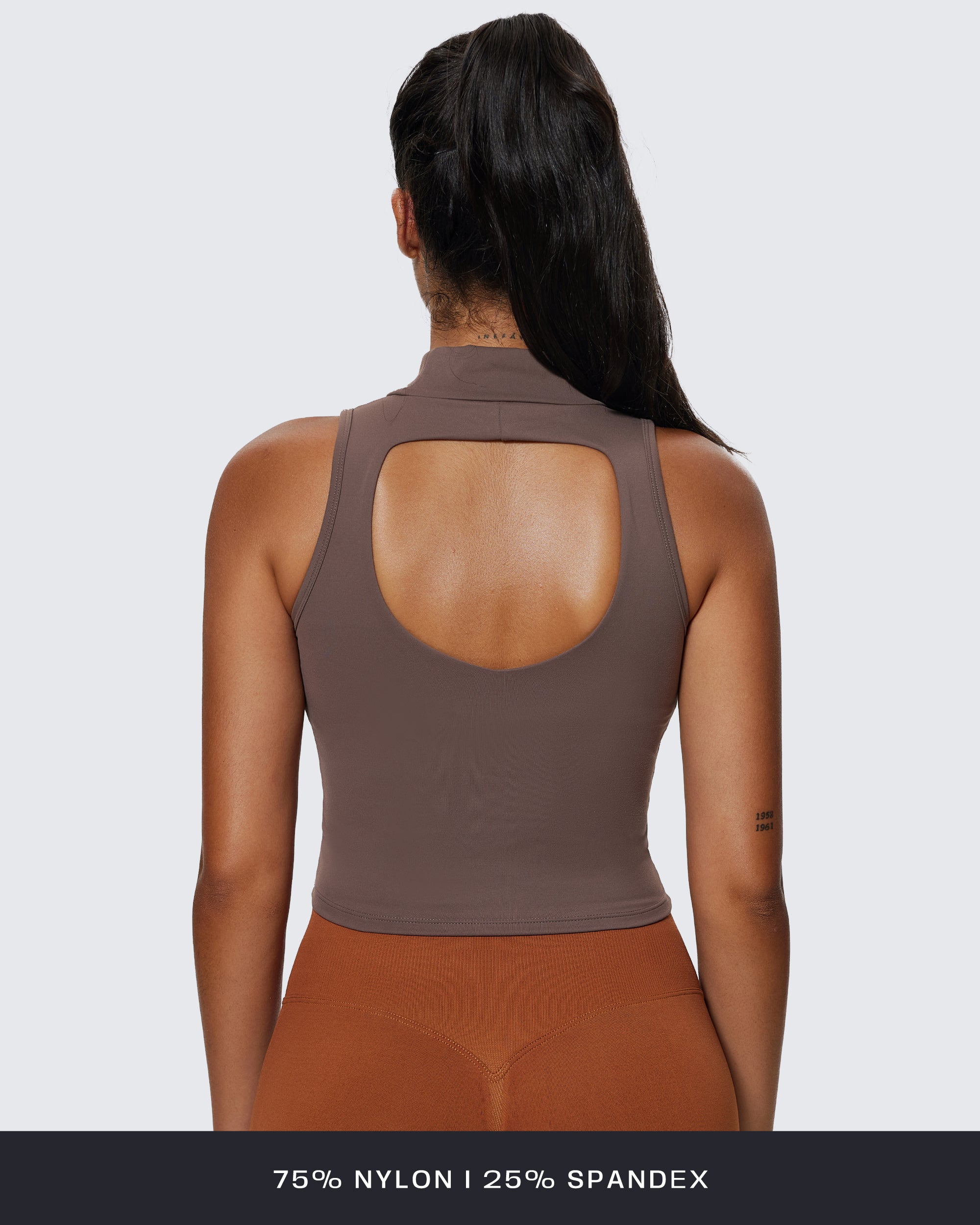 Aoxjox "Kim Cut Out" High-Neck Tank