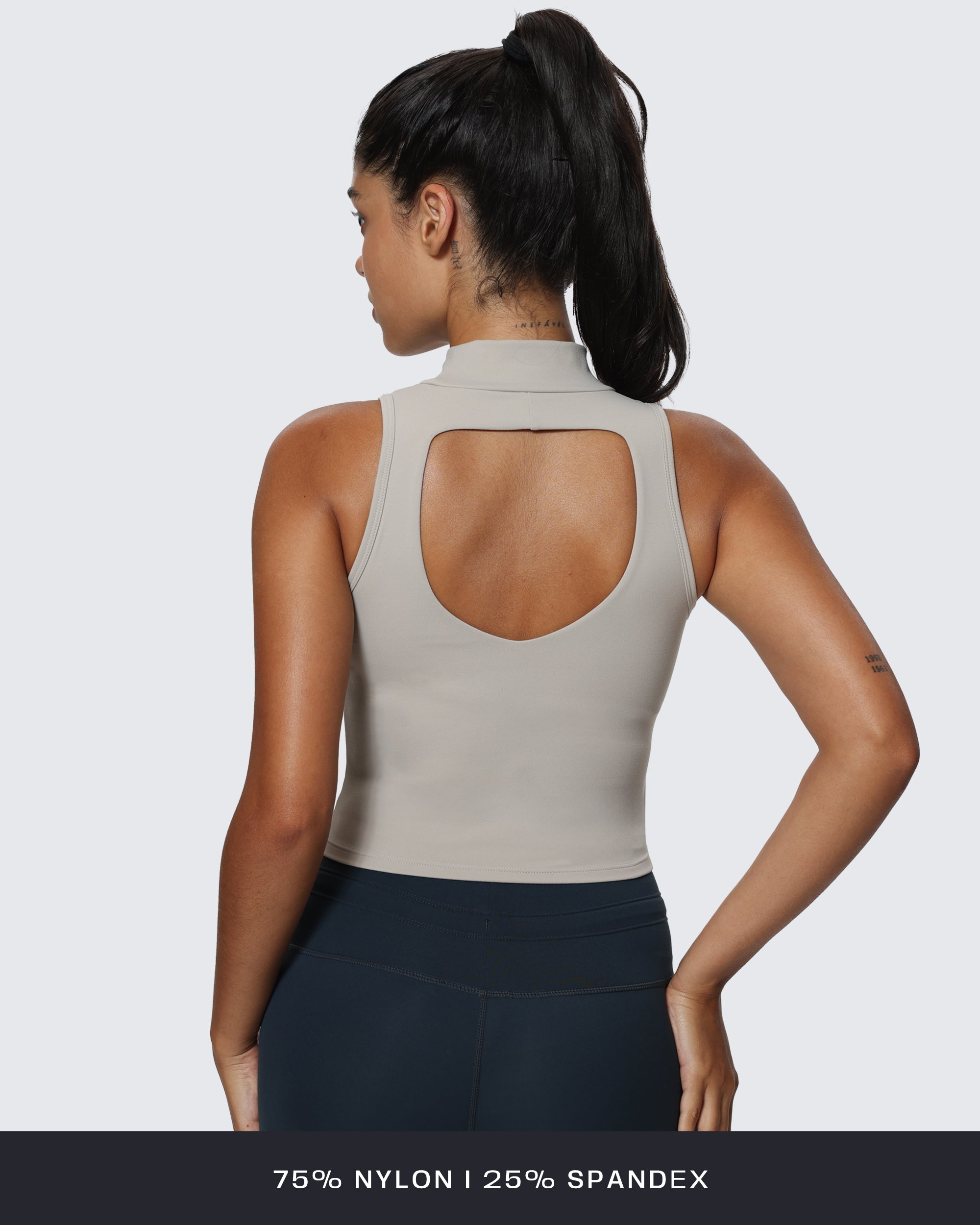 Aoxjox "Kim Cut Out" High-Neck Tank