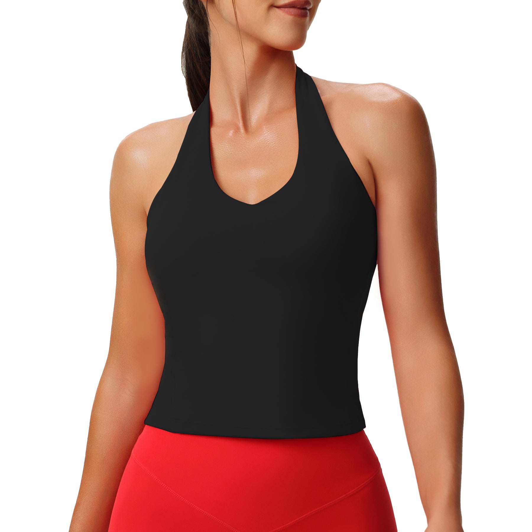 Aoxjox "Hailey Halter" Neck Tank Top