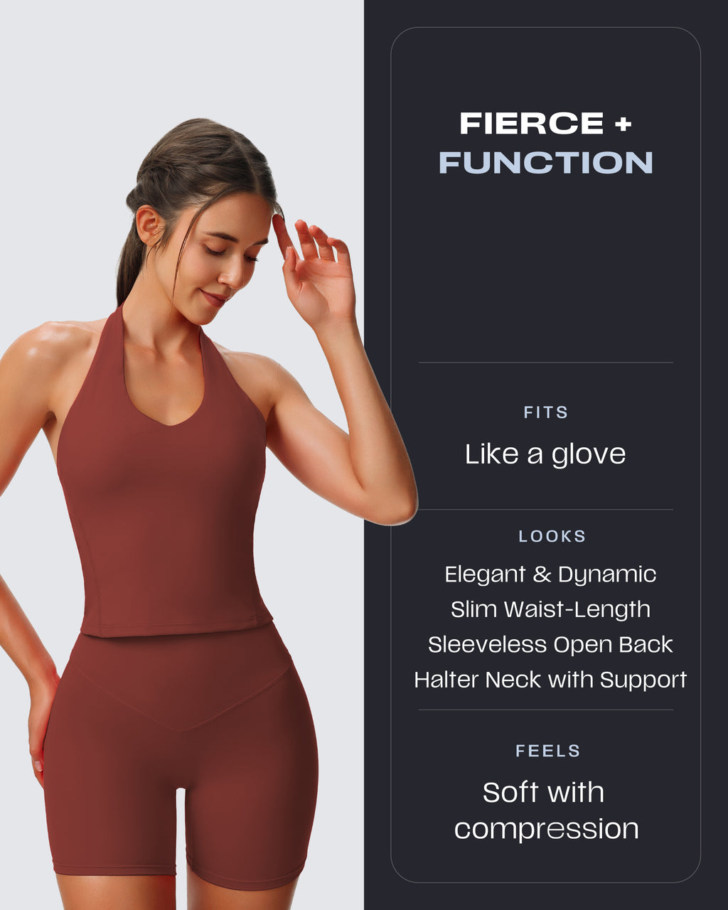 Aoxjox "Hailey Halter" Tank Top