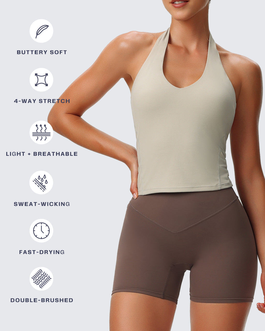 Aoxjox "Hailey Halter" Tank Top