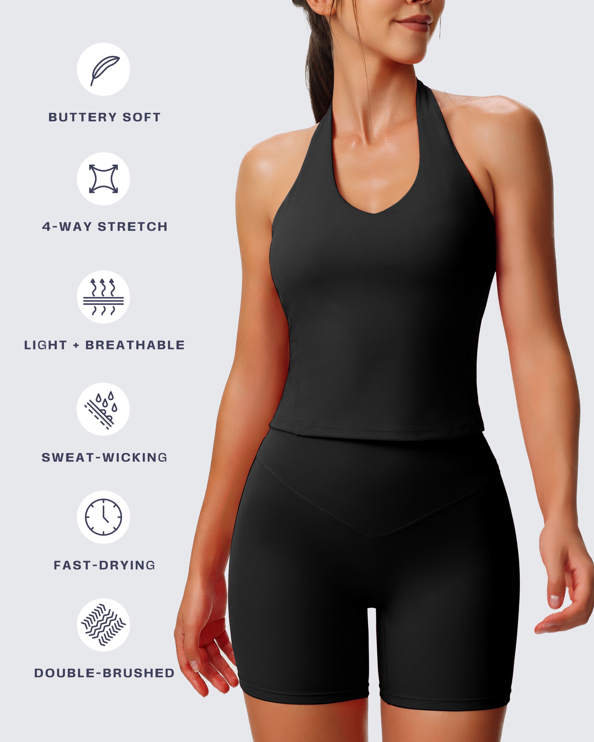Aoxjox "Hailey Halter" Tank Top