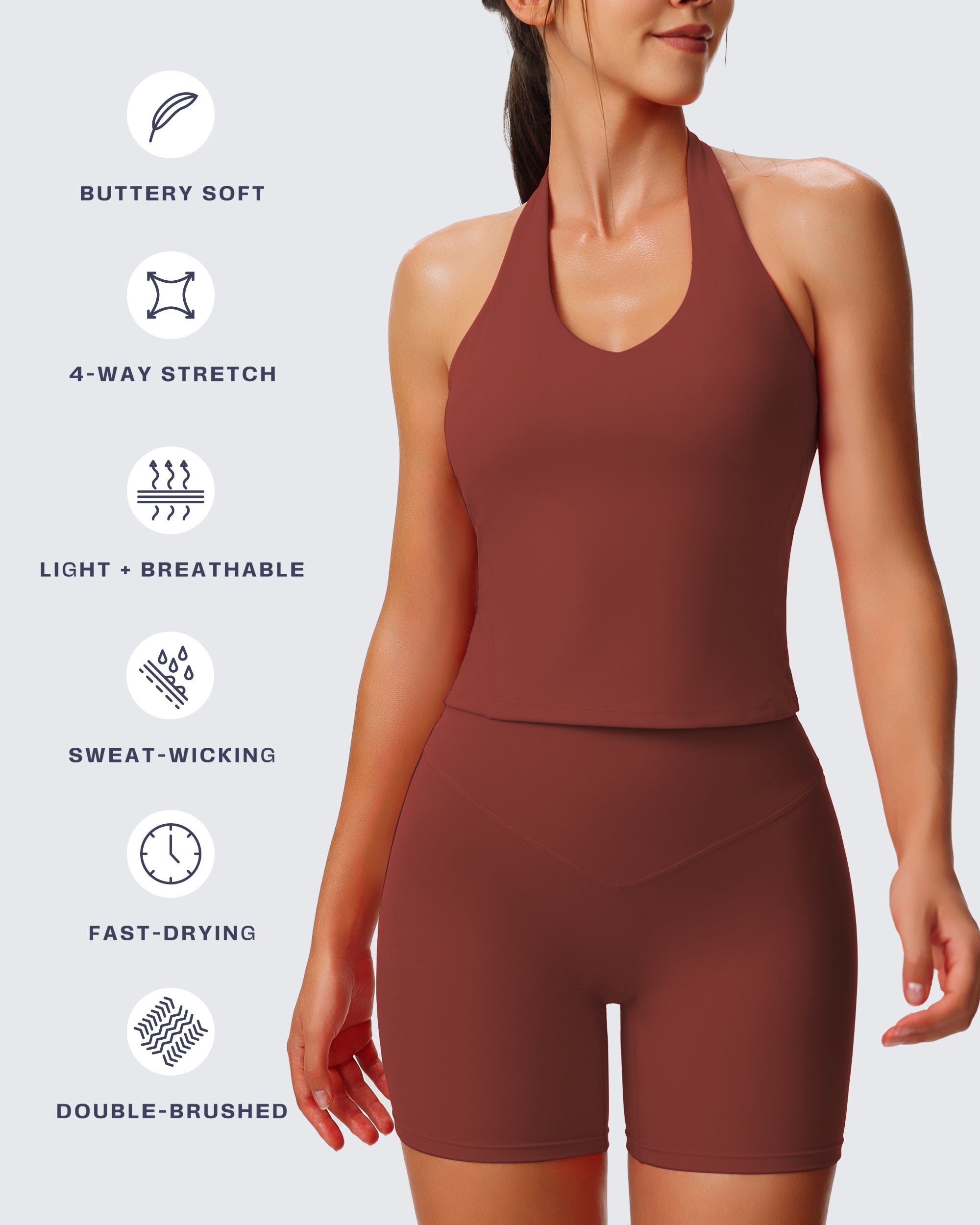 Aoxjox "Hailey Halter" Tank Top