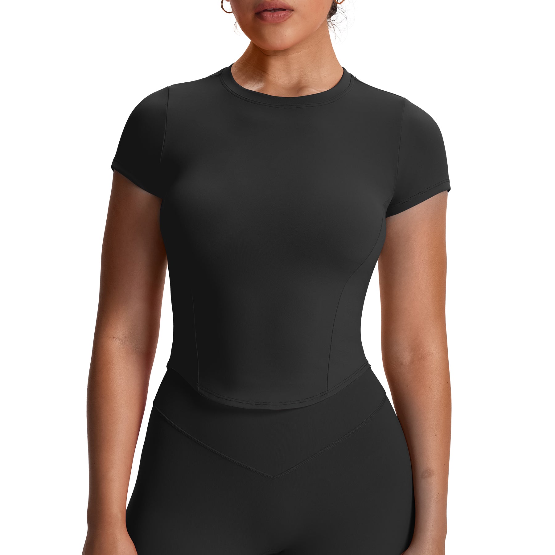 Aoxjox "Geo Short Sleeve" (NO BRA SHELF)