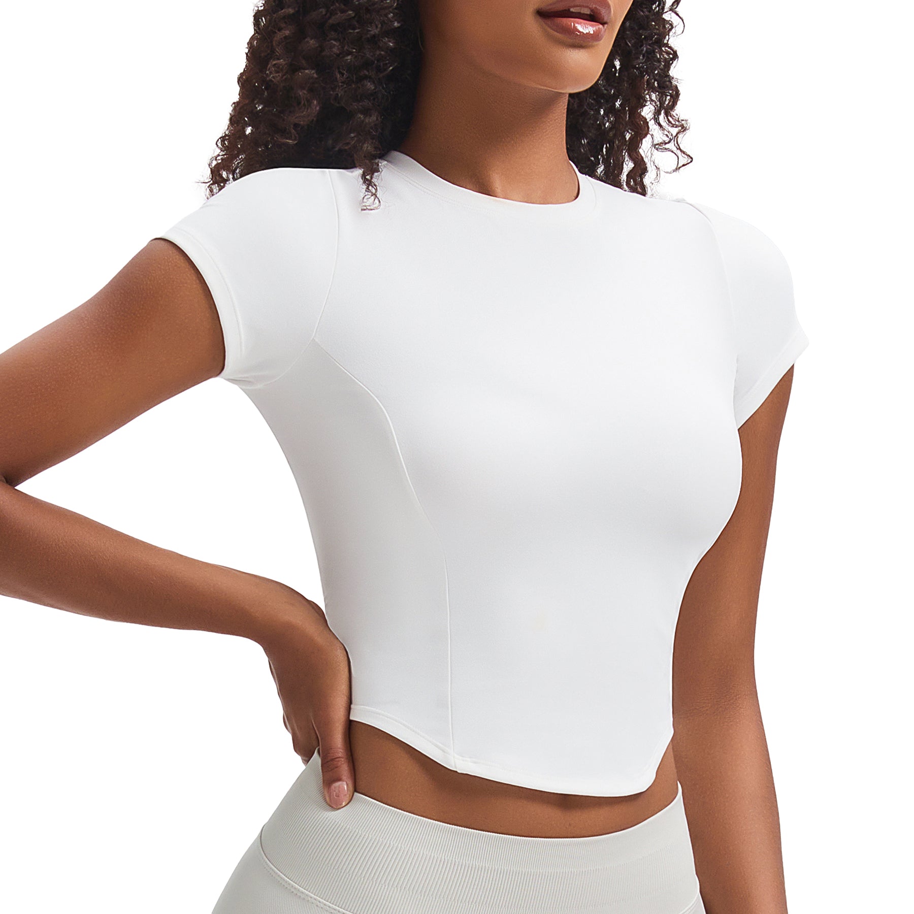 Aoxjox "Geo Short Sleeve" (NO BRA SHELF)