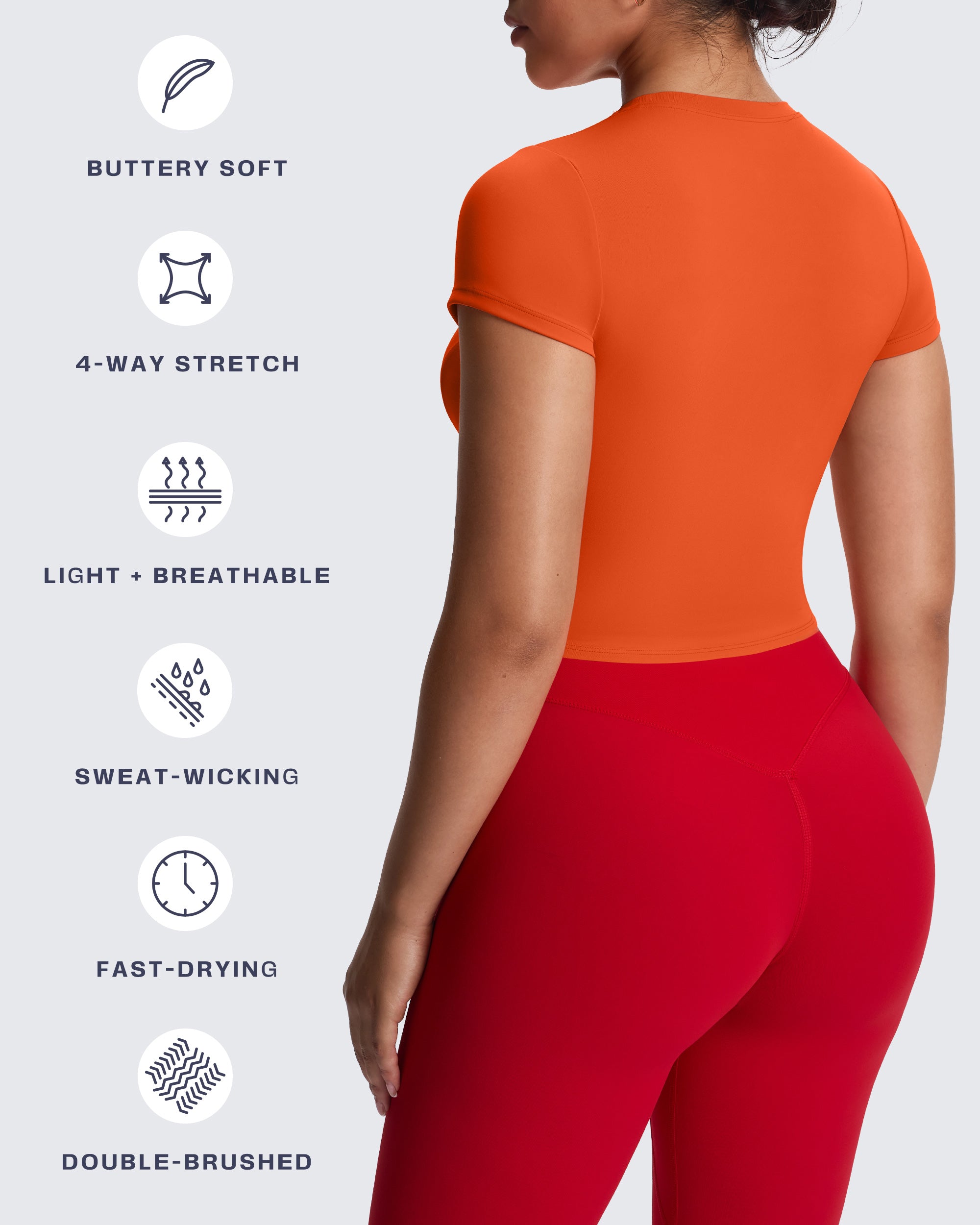 Aoxjox "Geo Short Sleeve" (NO BRA SHELF)