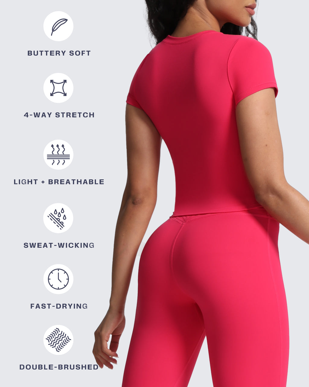 Aoxjox "Geo Short Sleeve" (NO BRA SHELF)