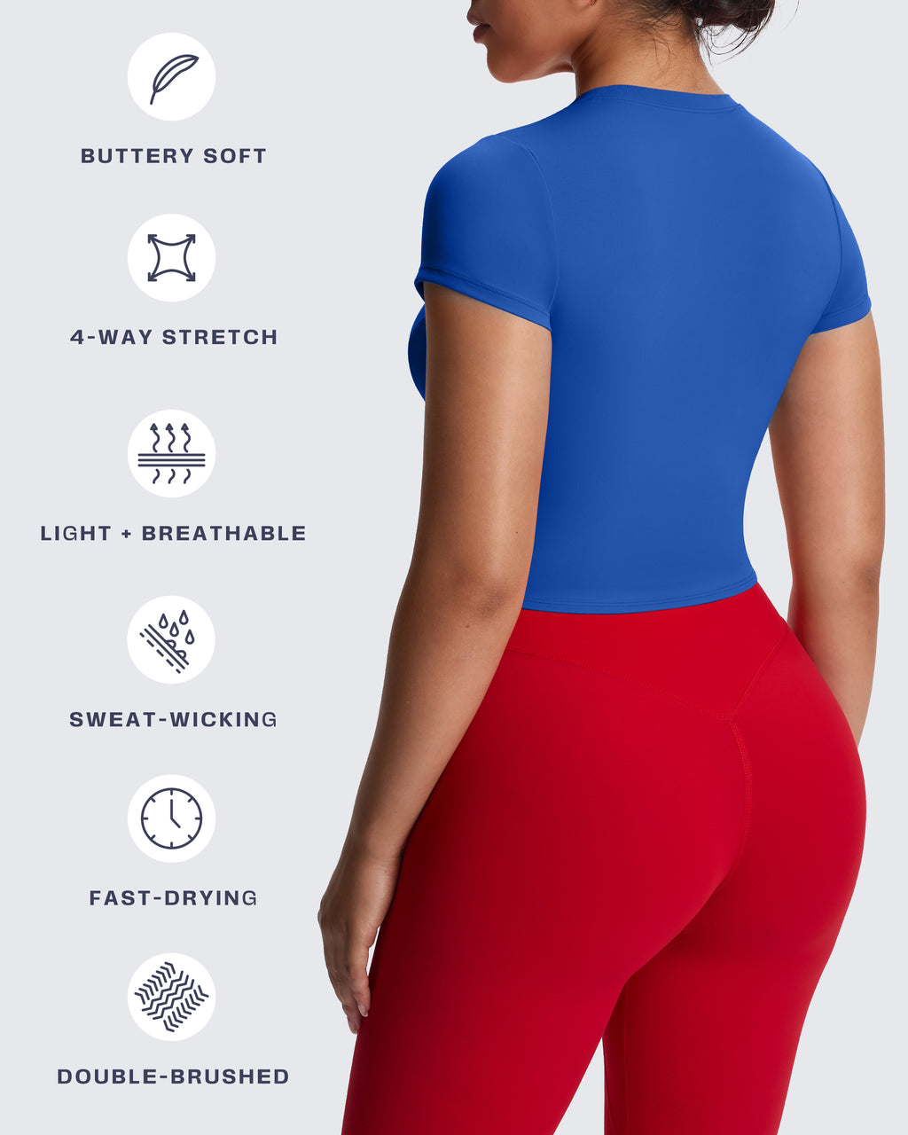 Aoxjox "Geo Short Sleeve" (NO BRA SHELF)