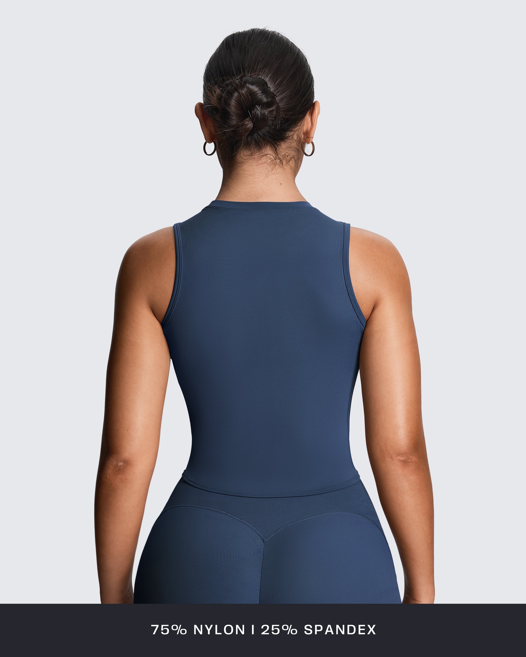 Aoxjox "Geo" Sleeveless Tank Top  (NO BRA SHELF)