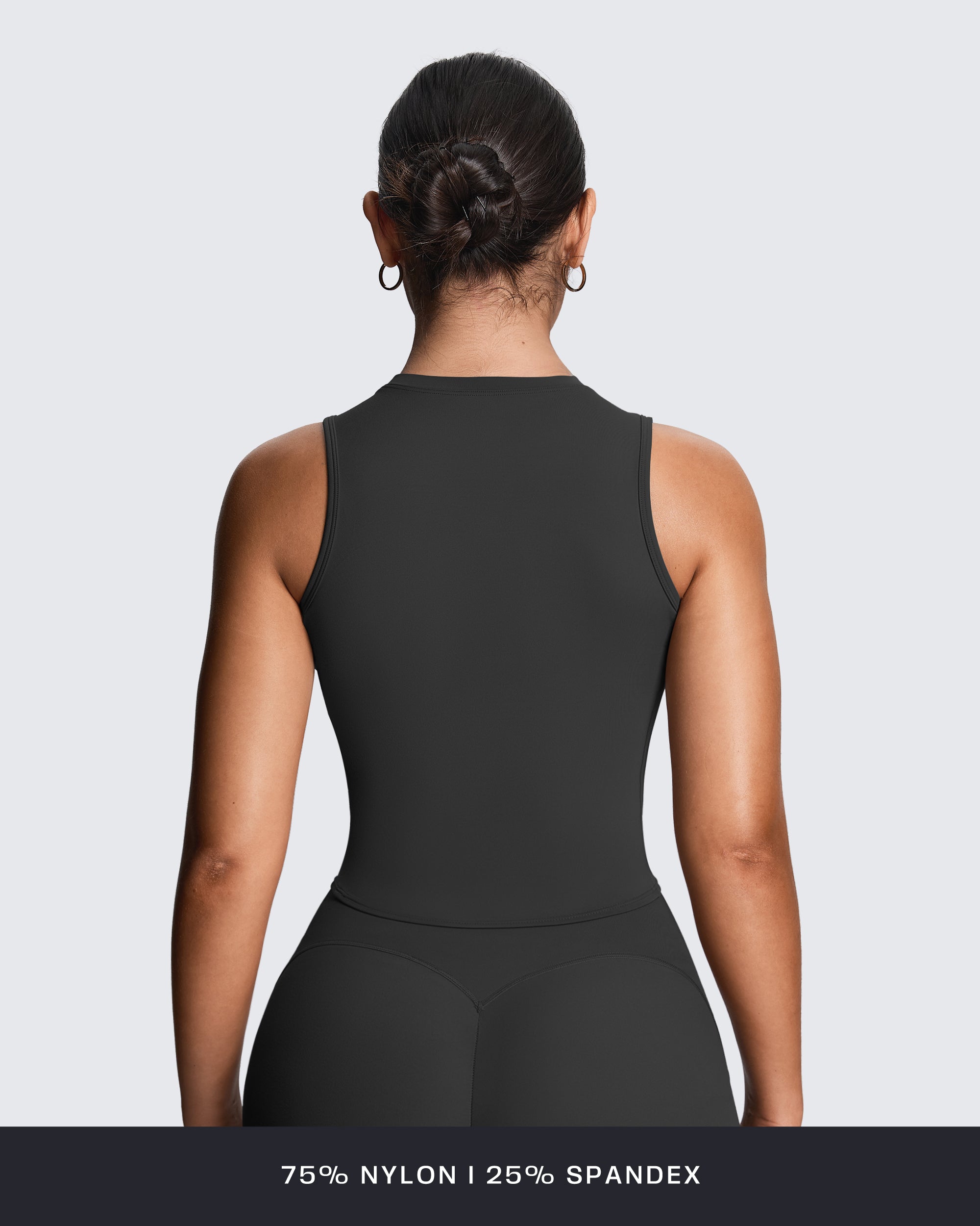 Aoxjox "Geo" Sleeveless Tank Top  (NO BRA SHELF)
