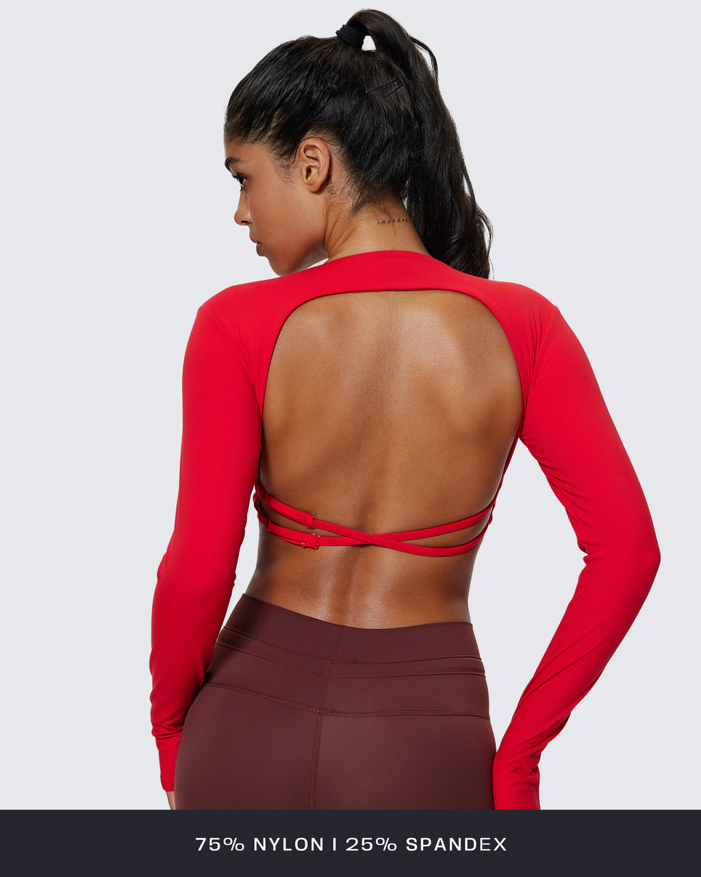 Aoxjox "Sienna" Deep V Long Sleeve