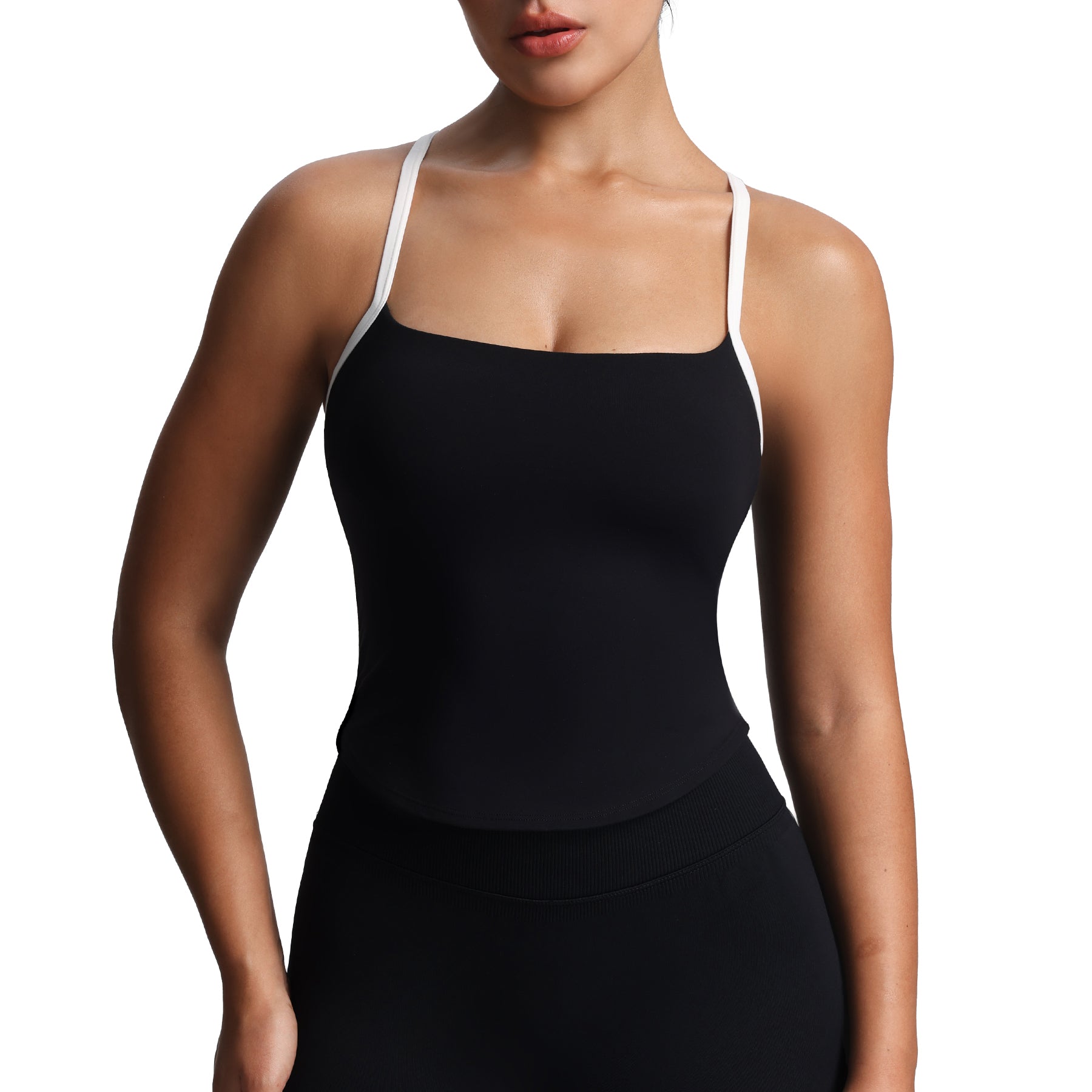 Aoxjox "Lexi" Lined Longline Tank Top