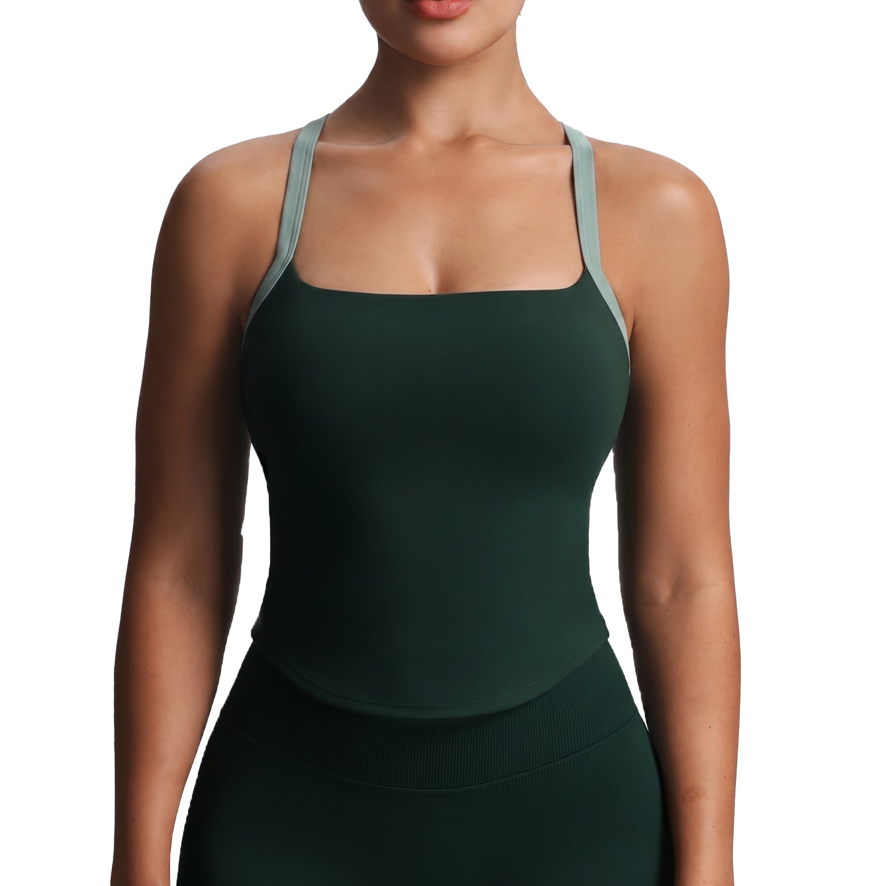 Aoxjox "Lexi" Lined Longline Tank Top