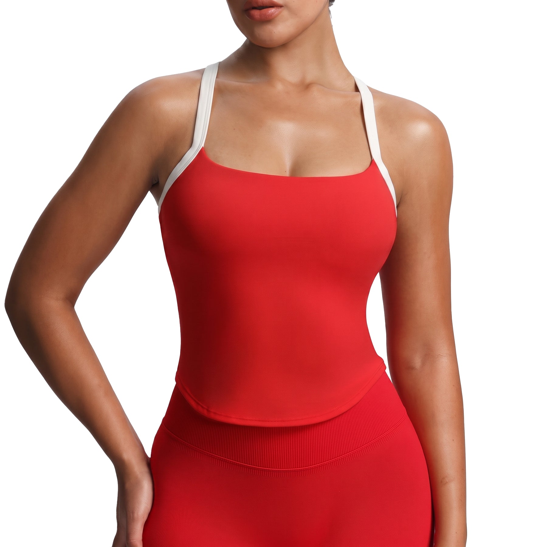 Aoxjox "Lexi" Lined Longline Tank Top