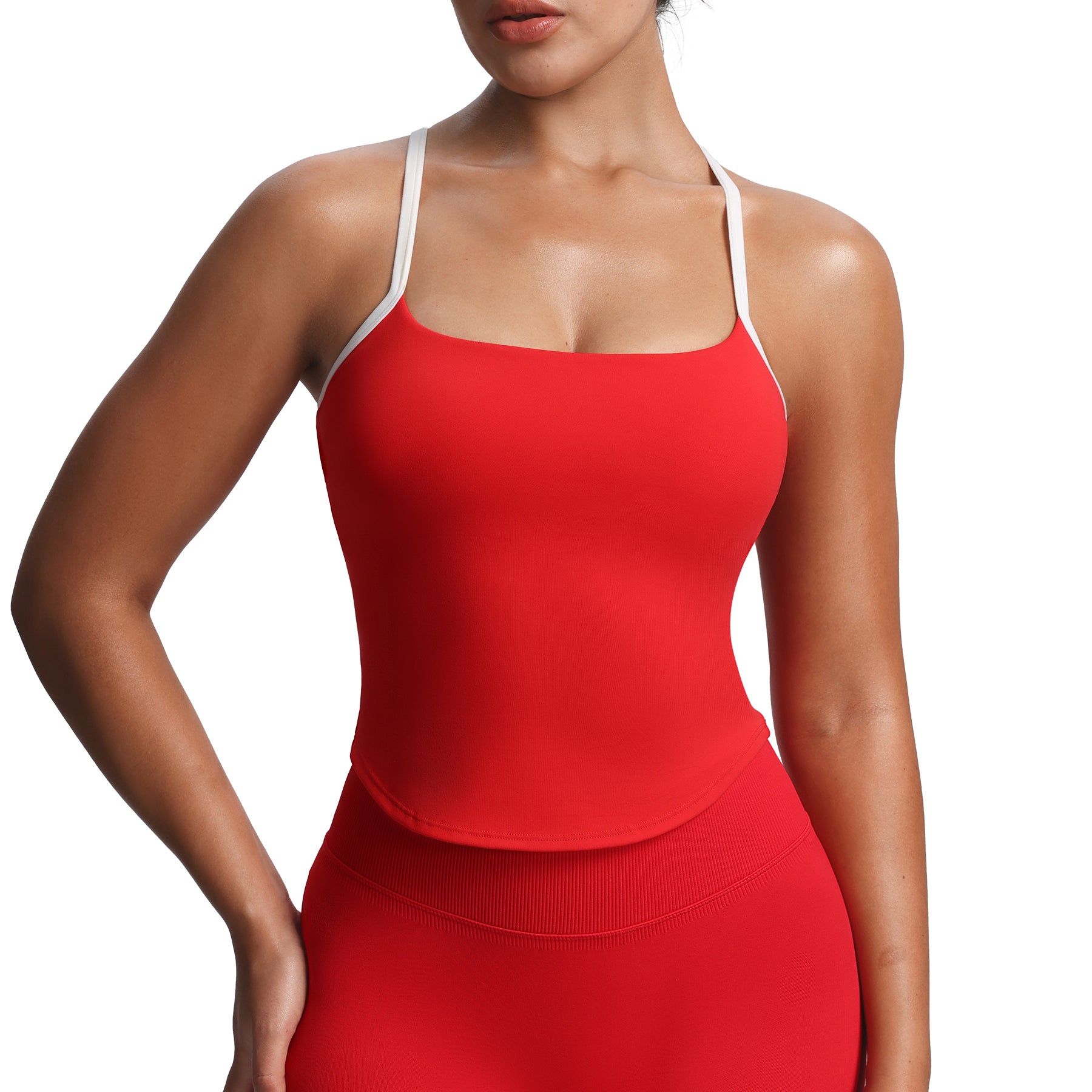 Aoxjox "Lexi" Lined Longline Tank Top