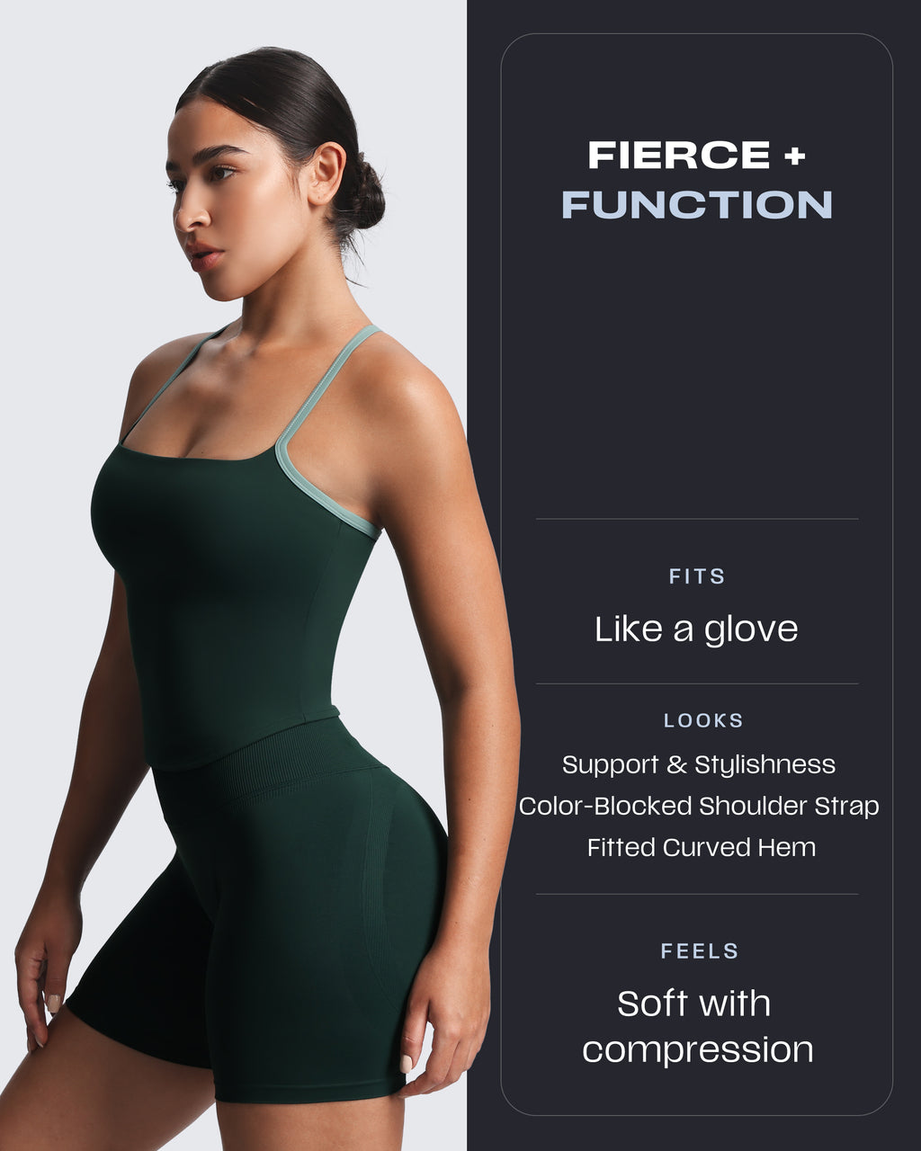 Aoxjox "Lexi" Lined Longline Tank Top