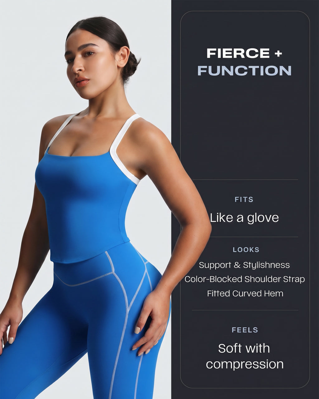 Aoxjox "Lexi" Lined Longline Tank Top
