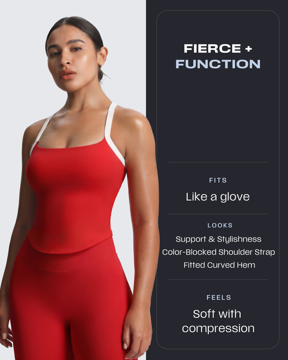 Aoxjox "Lexi" Lined Longline Tank Top