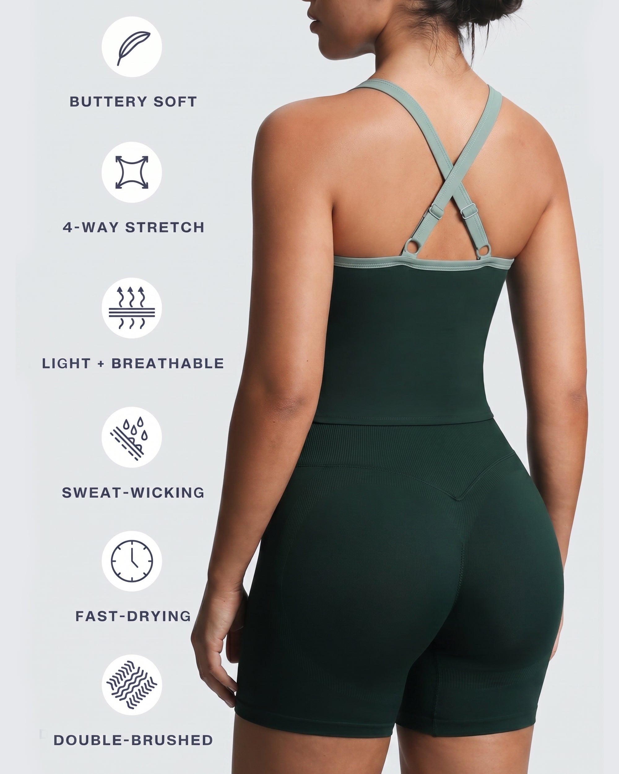 Aoxjox "Lexi" Lined Longline Tank Top