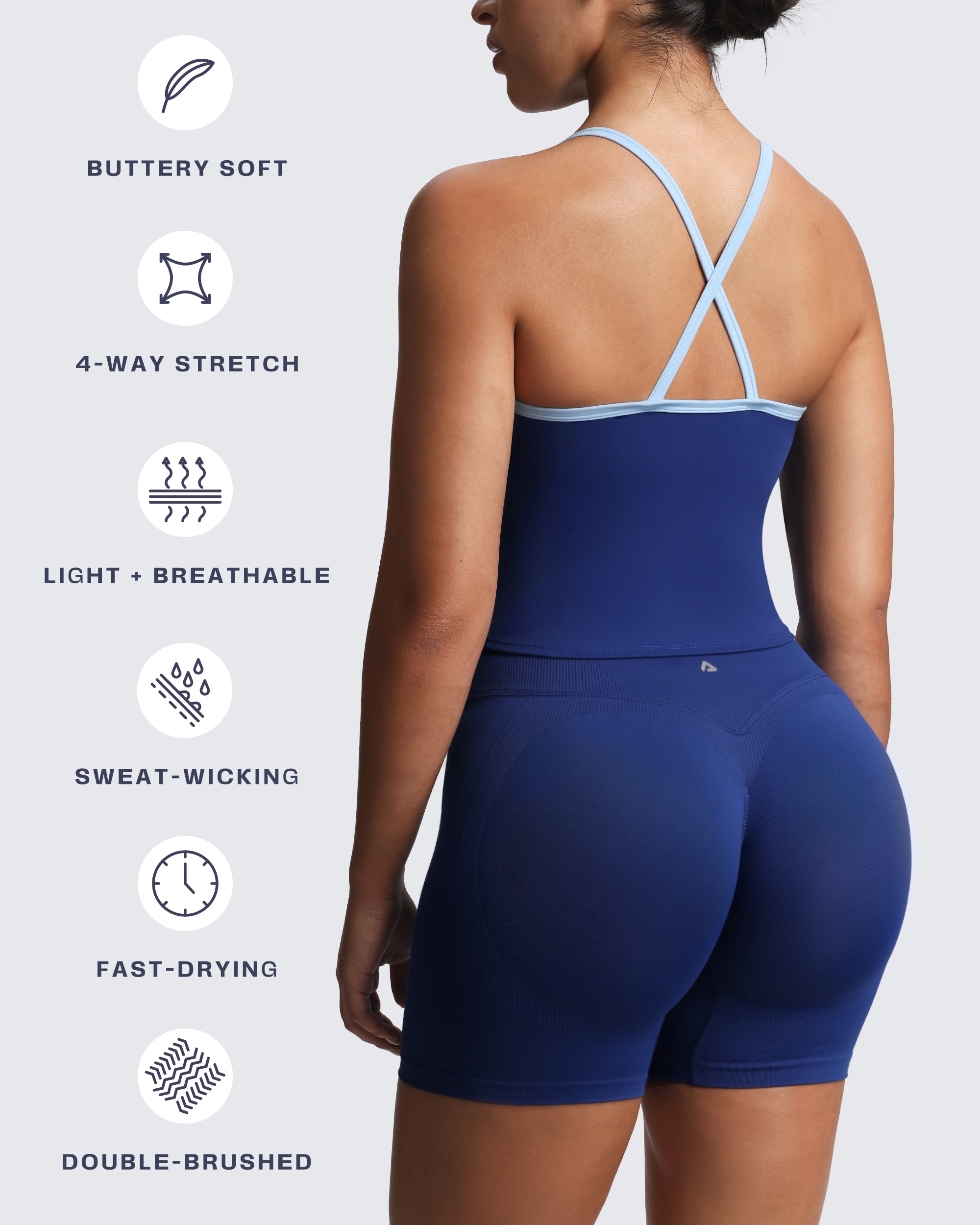 Aoxjox "Lexi" Lined Longline Tank Top