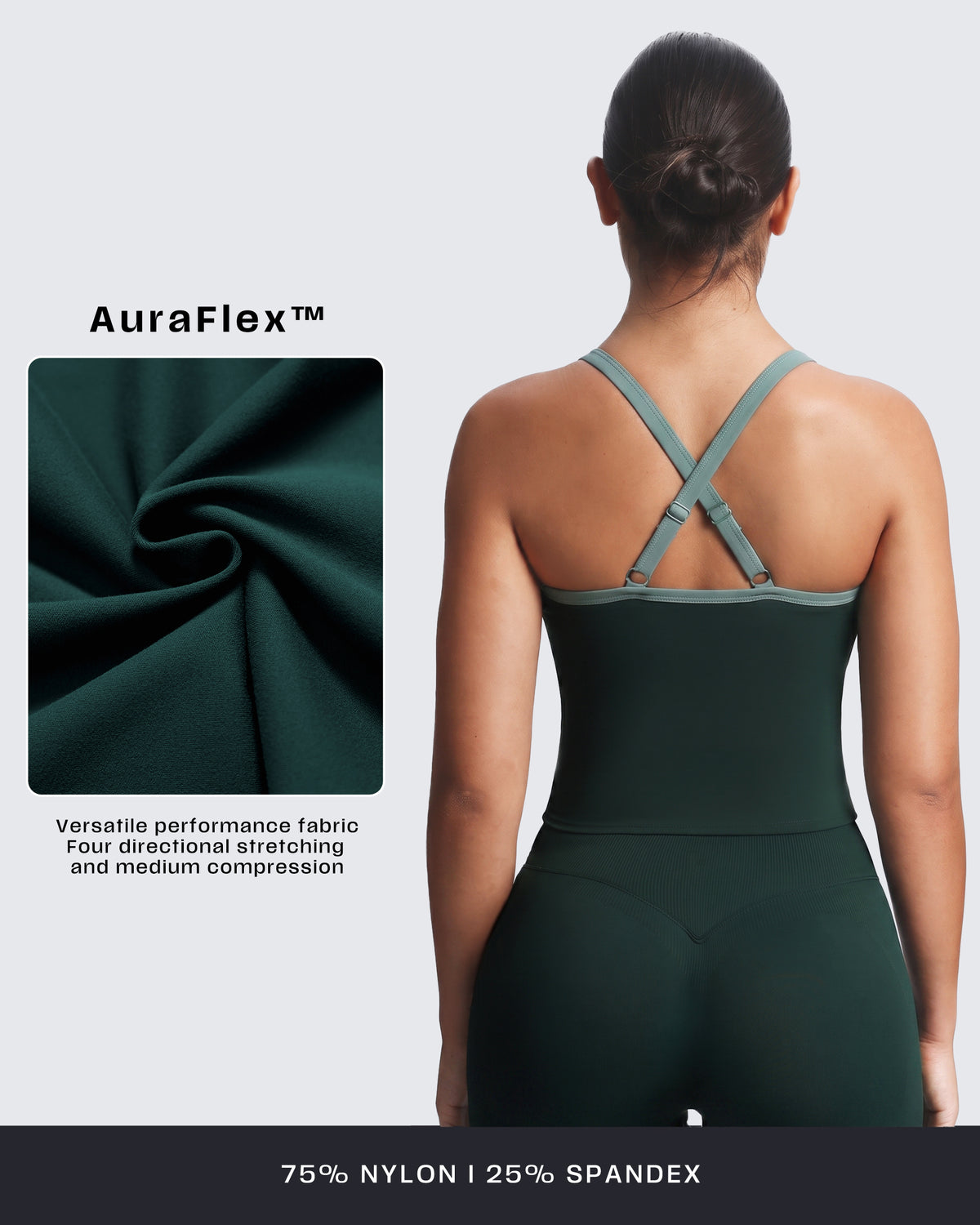 Aoxjox "Lexi" Lined Longline Tank Top