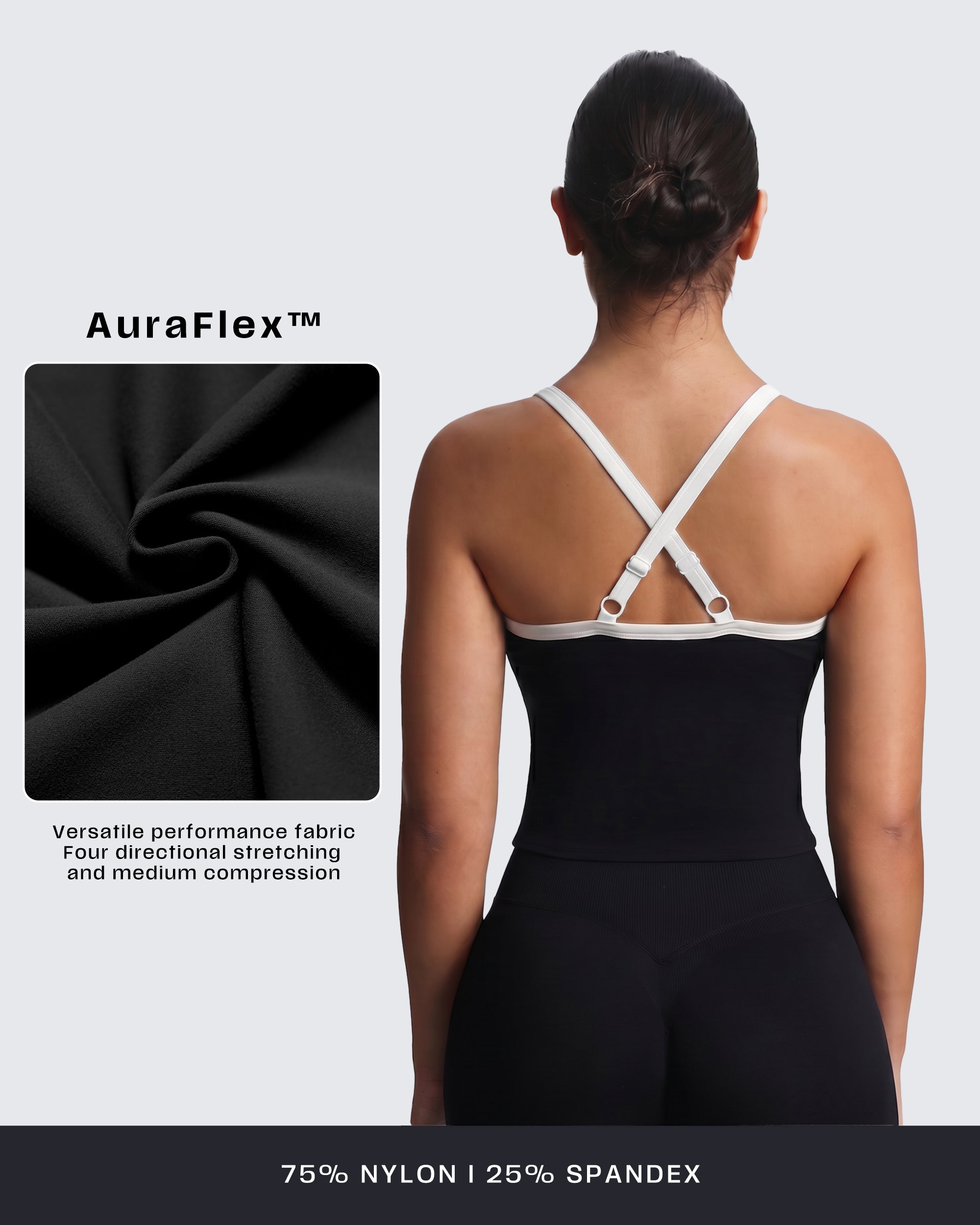 Aoxjox "Lexi" Lined Longline Tank Top