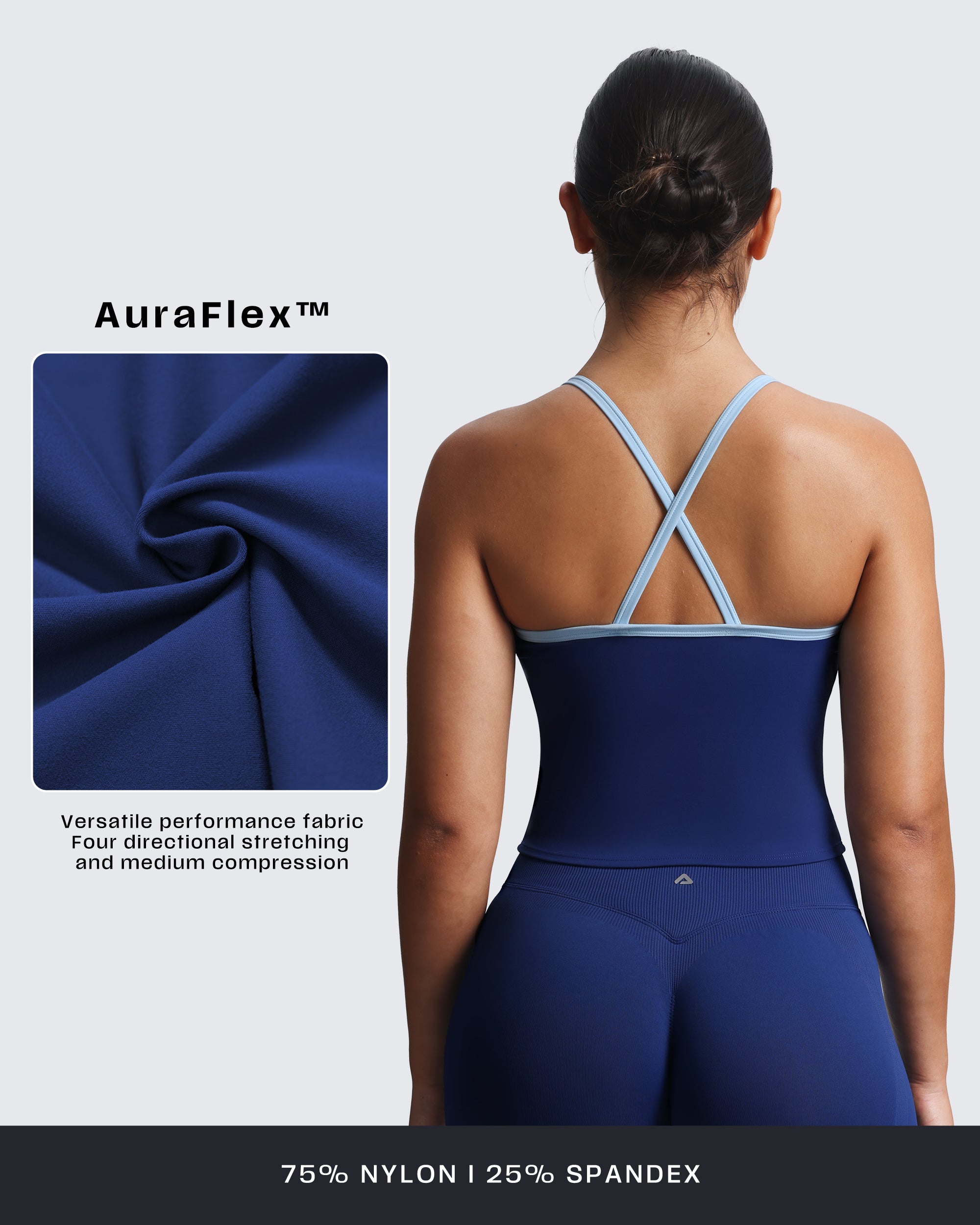 Aoxjox "Lexi" Lined Longline Tank Top