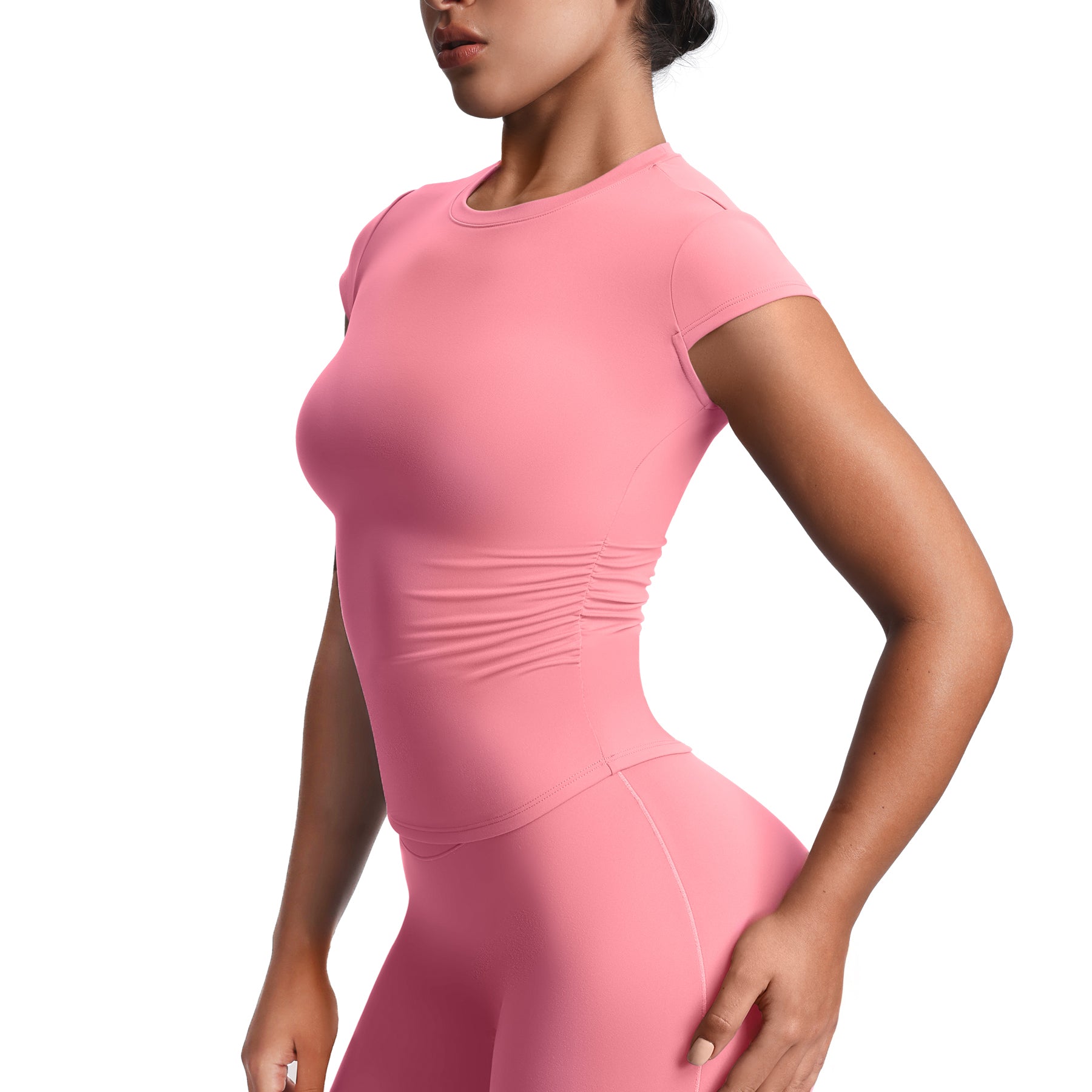 Aoxjox “Velura“ Ruched Tee