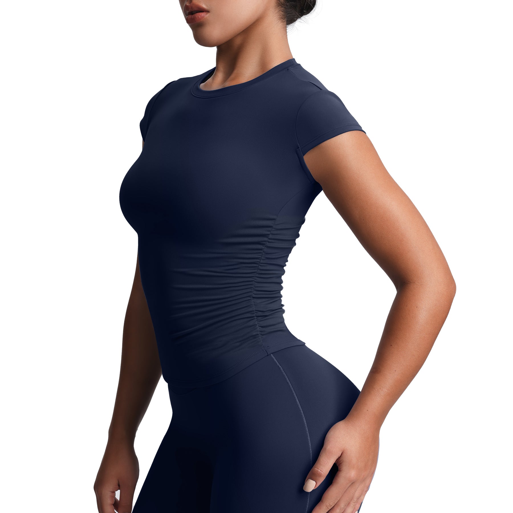 Aoxjox “Velura“ Ruched Tee