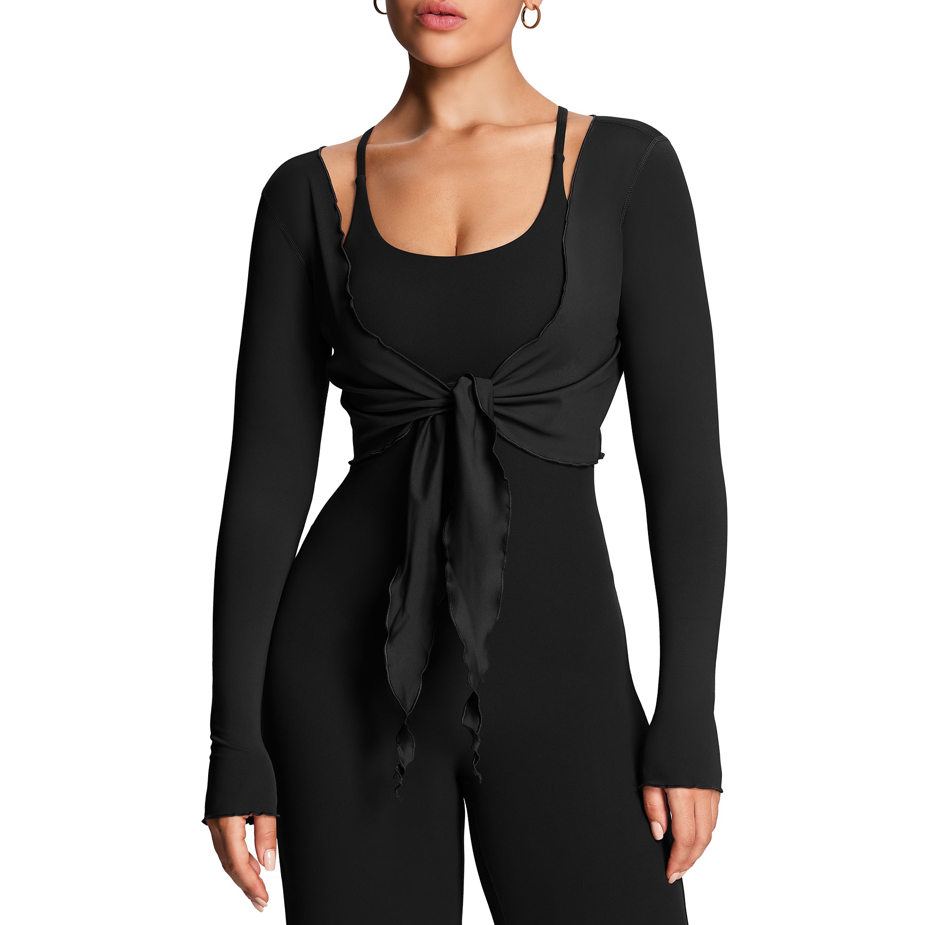 Aoxjox "Athlenza" Ruffle Wrap