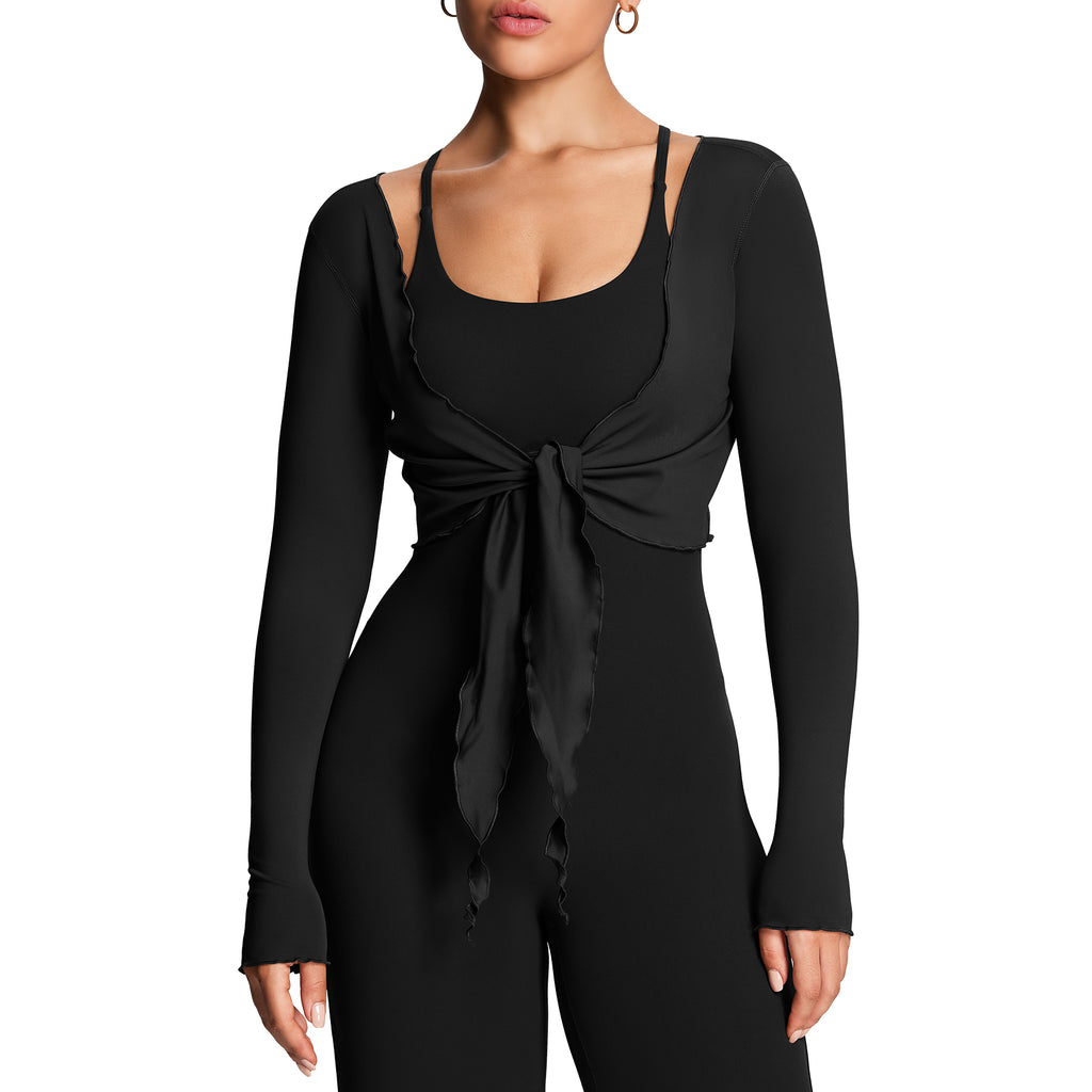 Aoxjox "Athlenza" Ruffle Wrap