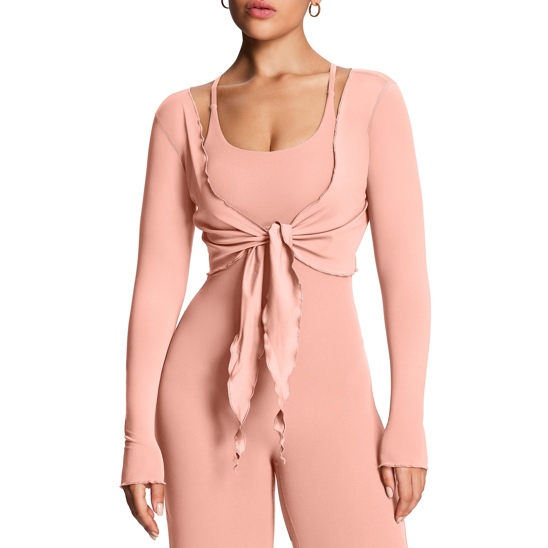 Aoxjox "Athlenza" Ruffle Wrap