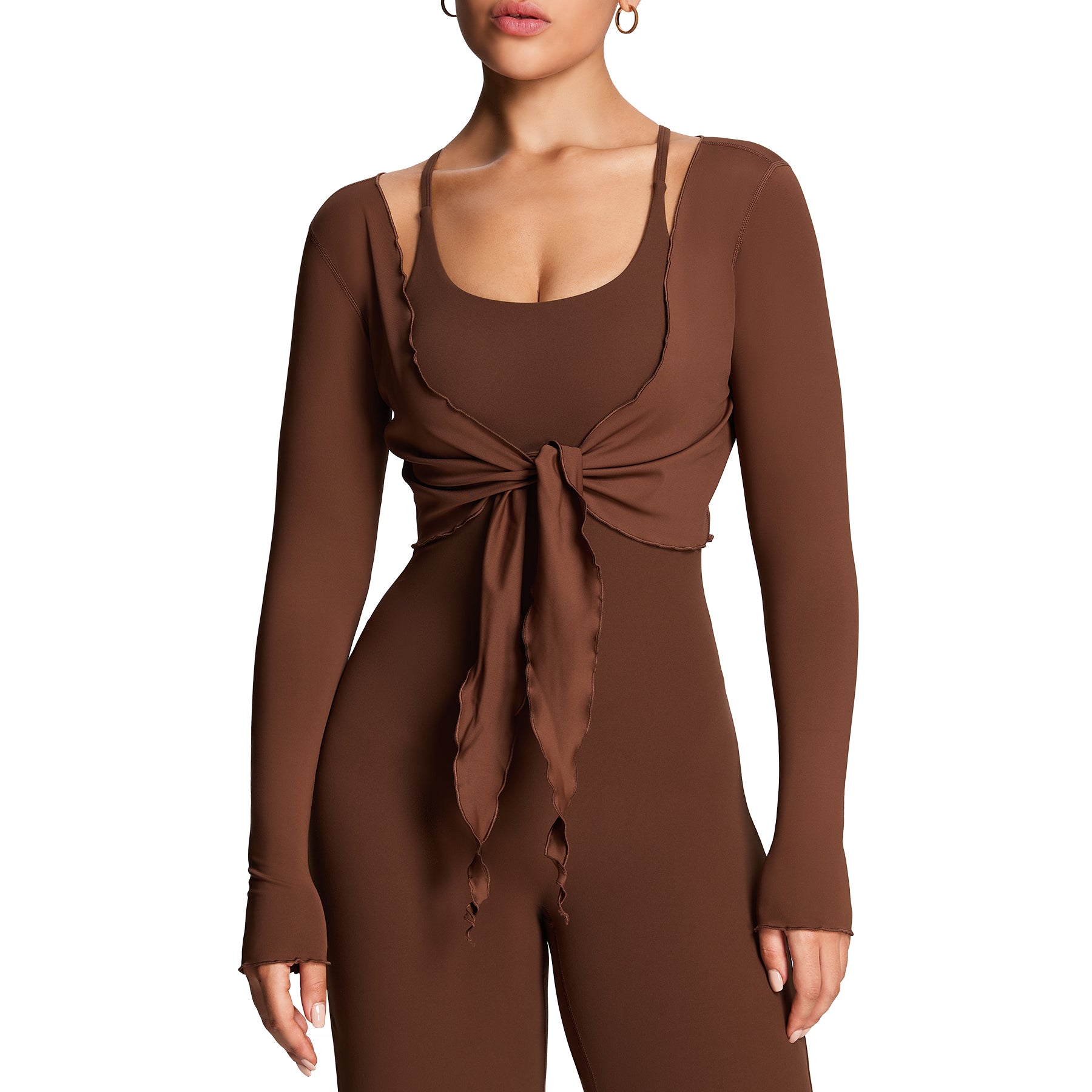 Aoxjox "Athlenza" Ruffle Wrap