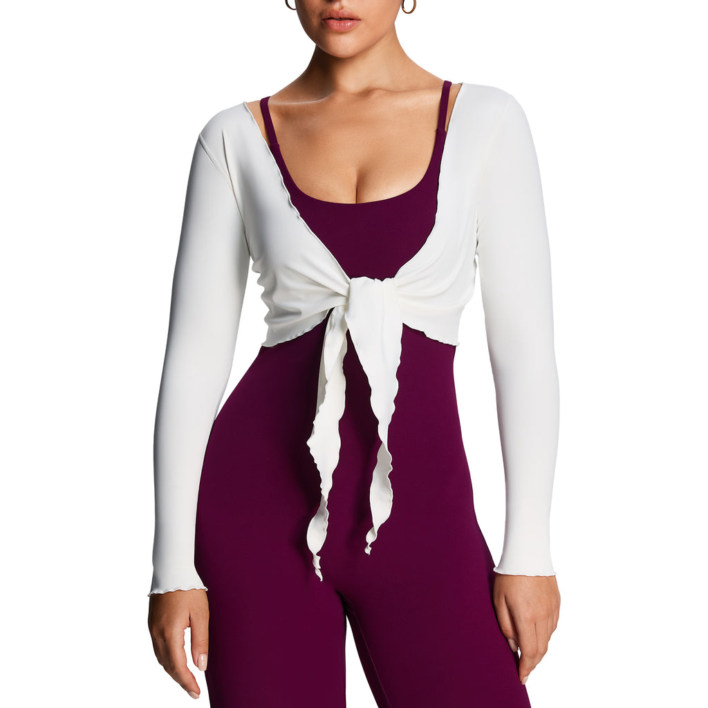 Aoxjox "Athlenza" Ruffle Wrap