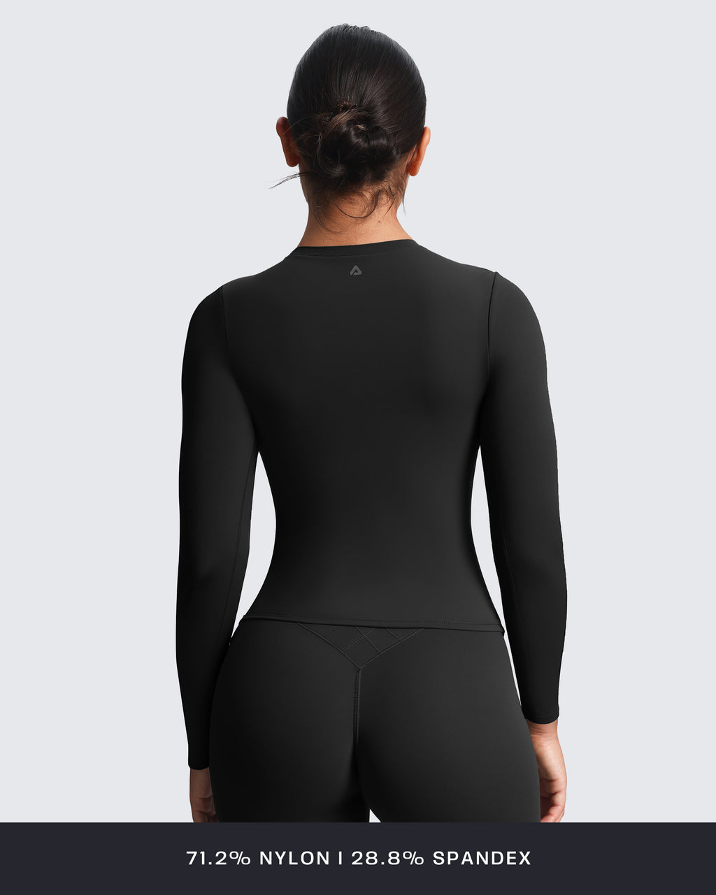 Aoxjox "Velura" Long Sleeve Ruched Tee