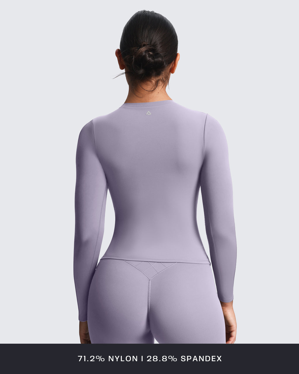 Aoxjox "Velura" Long Sleeve Ruched Tee
